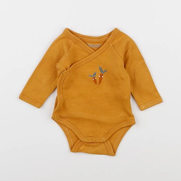 Vertbaudet - body orange - 1 mois