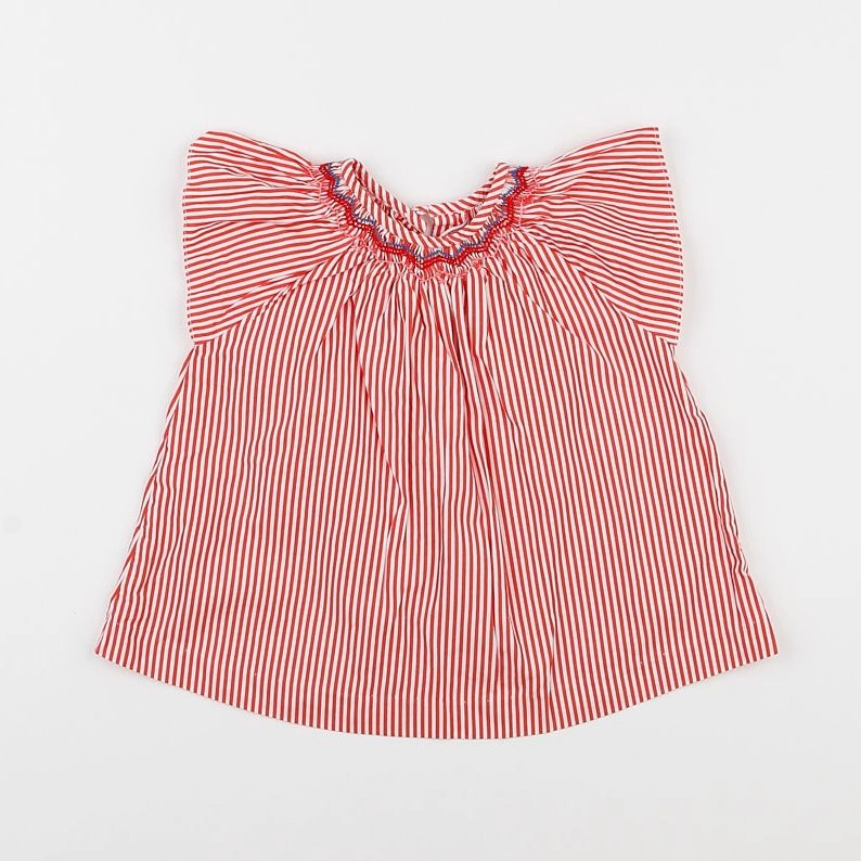 Jacadi - blouse rouge - 2 ans