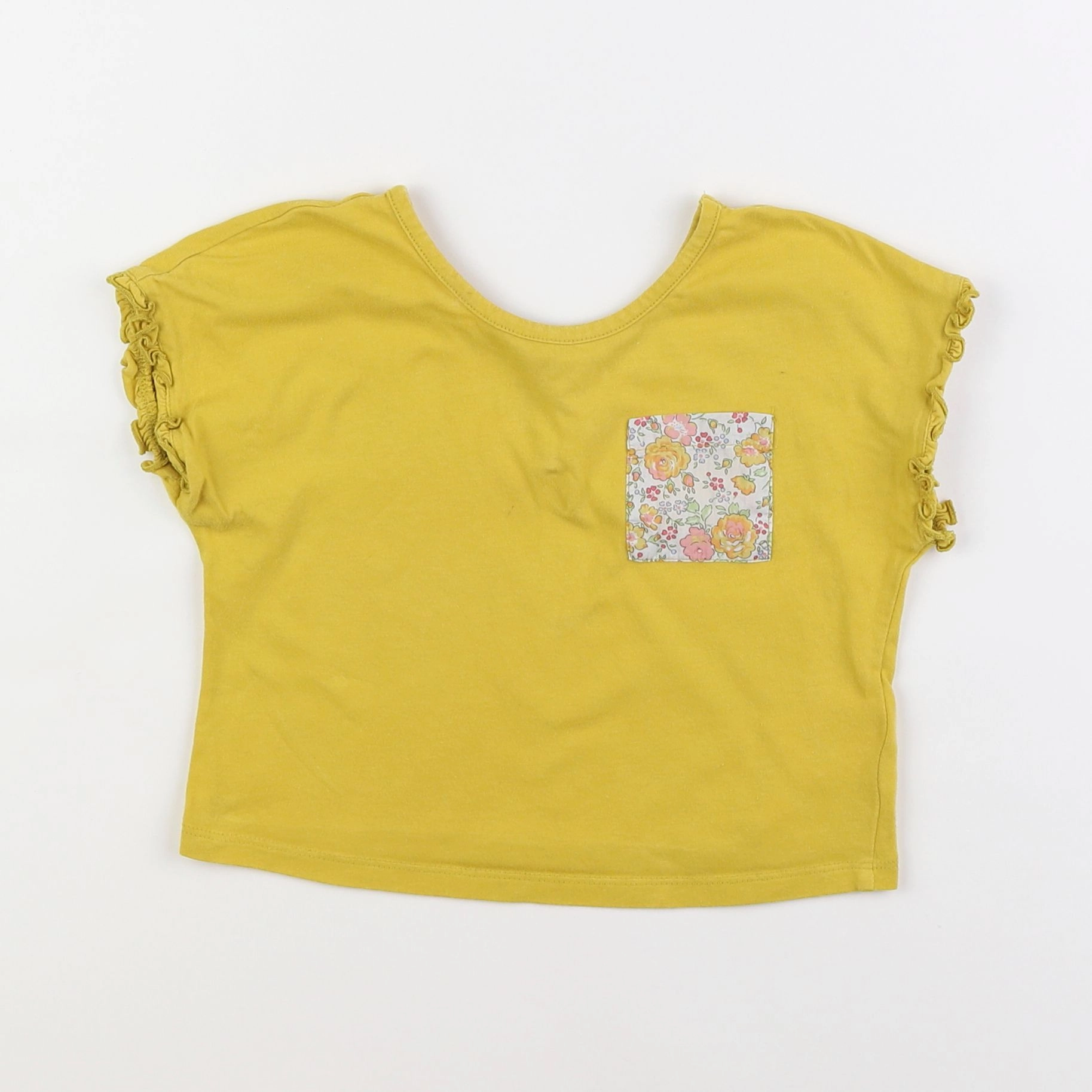 Cyrillus - tee-shirt jaune - 3 ans