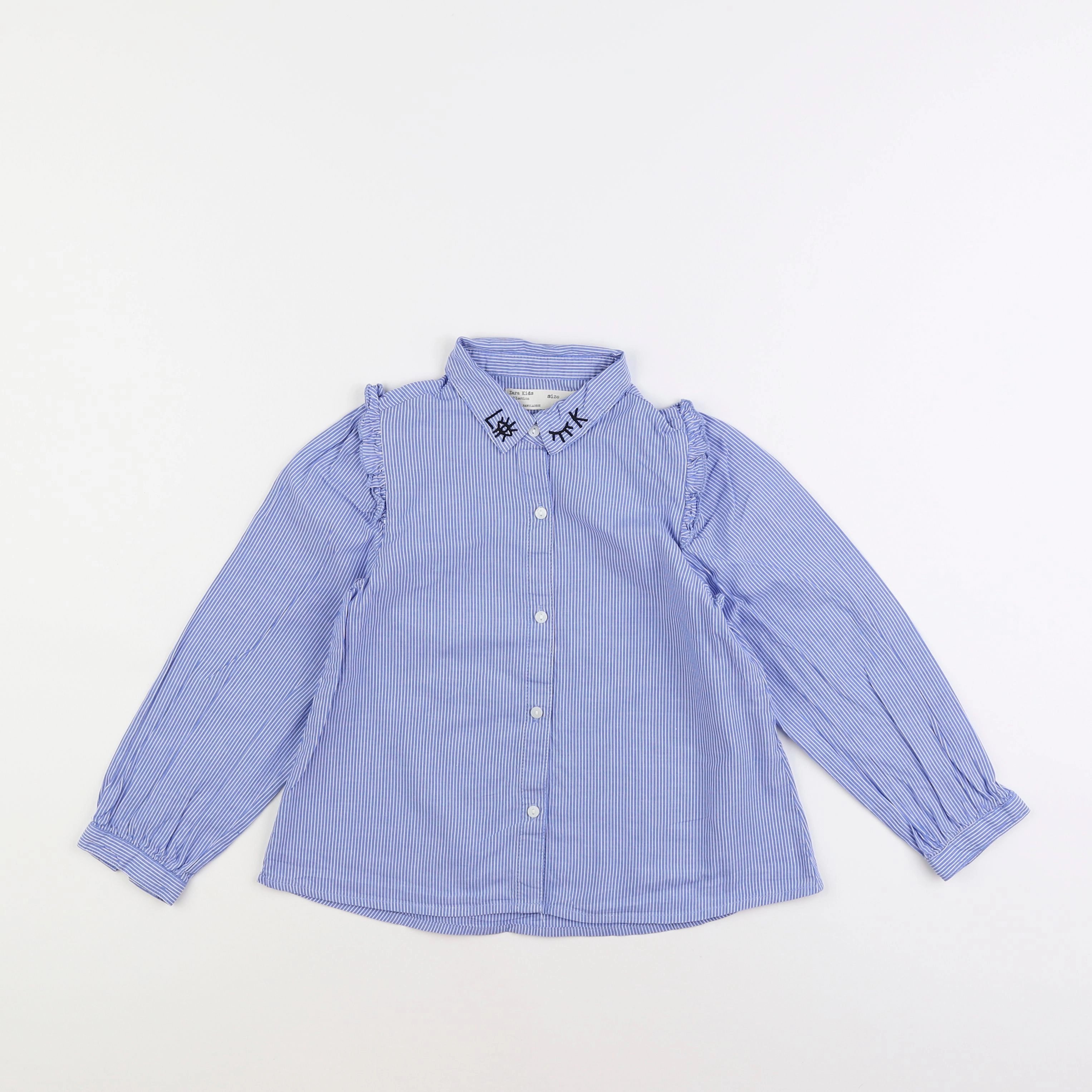 Zara - chemise bleu - 6 ans