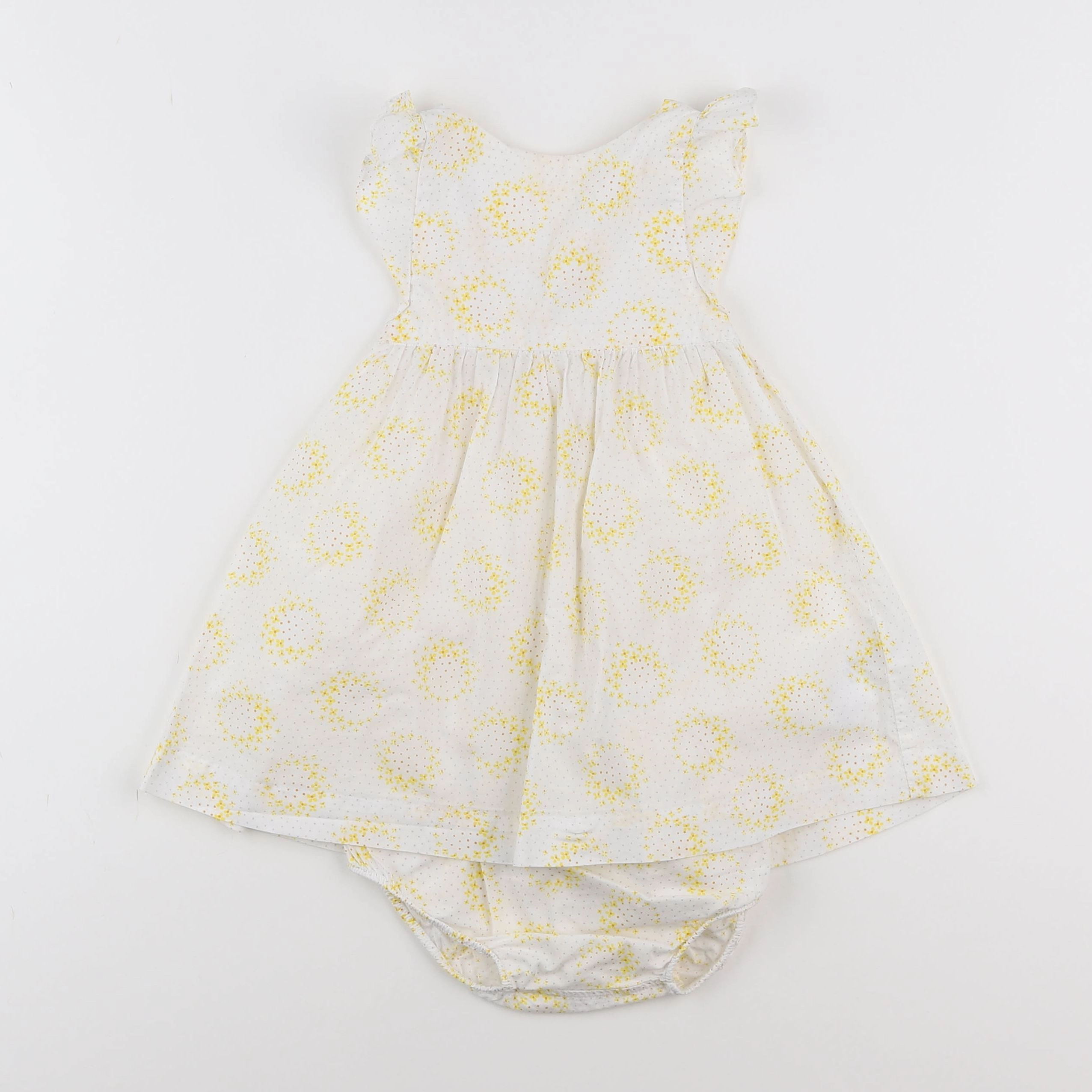 Jacadi - robe jaune - 2 ans