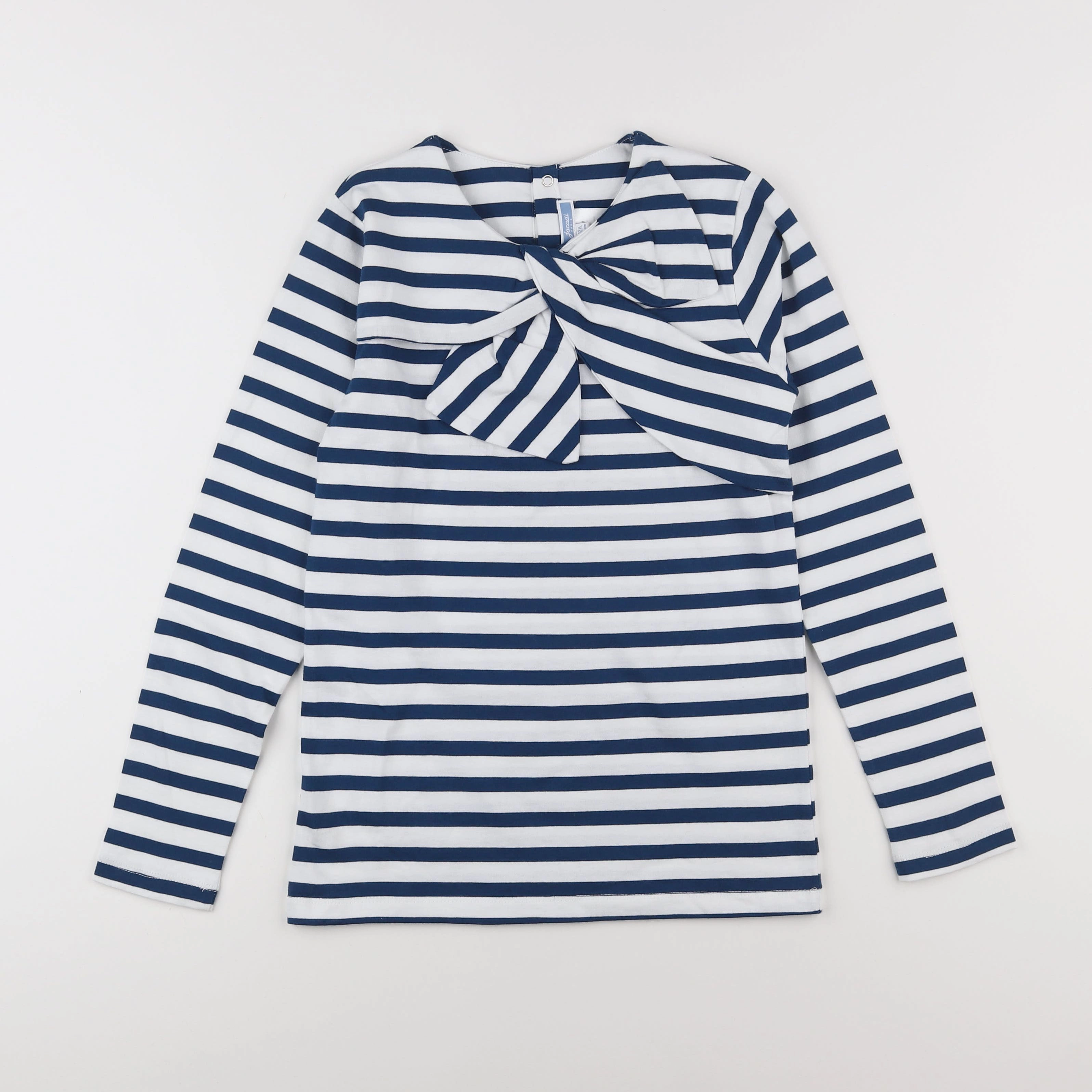 Jacadi - tee-shirt blanc, bleu - 12 ans