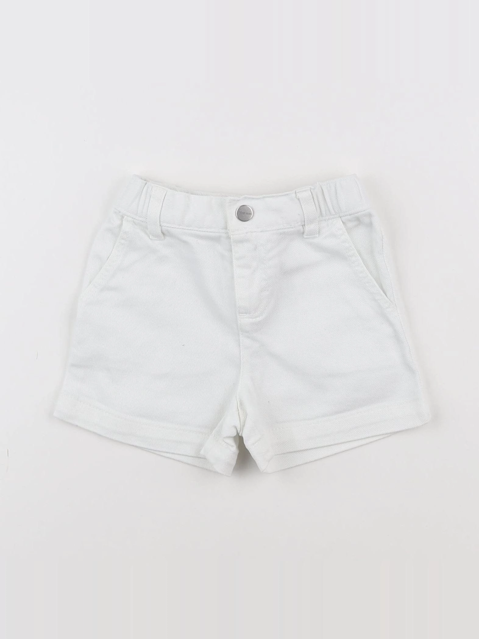 Jacadi - short blanc - 12 mois