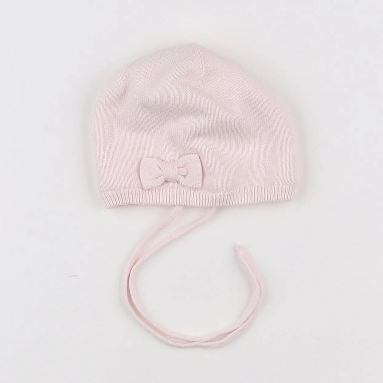 Jacadi - bonnet rose - 6 mois