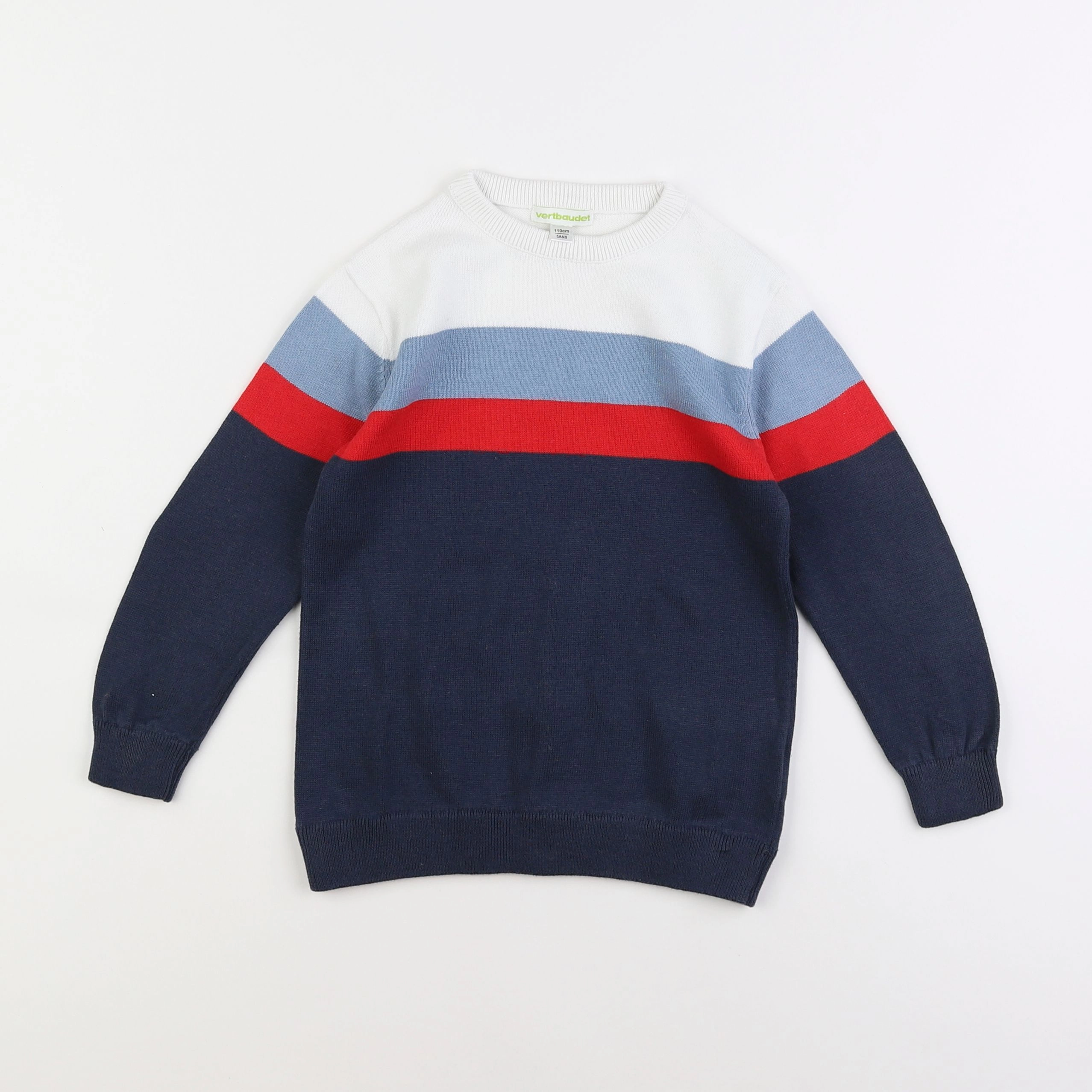 Vertbaudet - pull multicolore - 5 ans