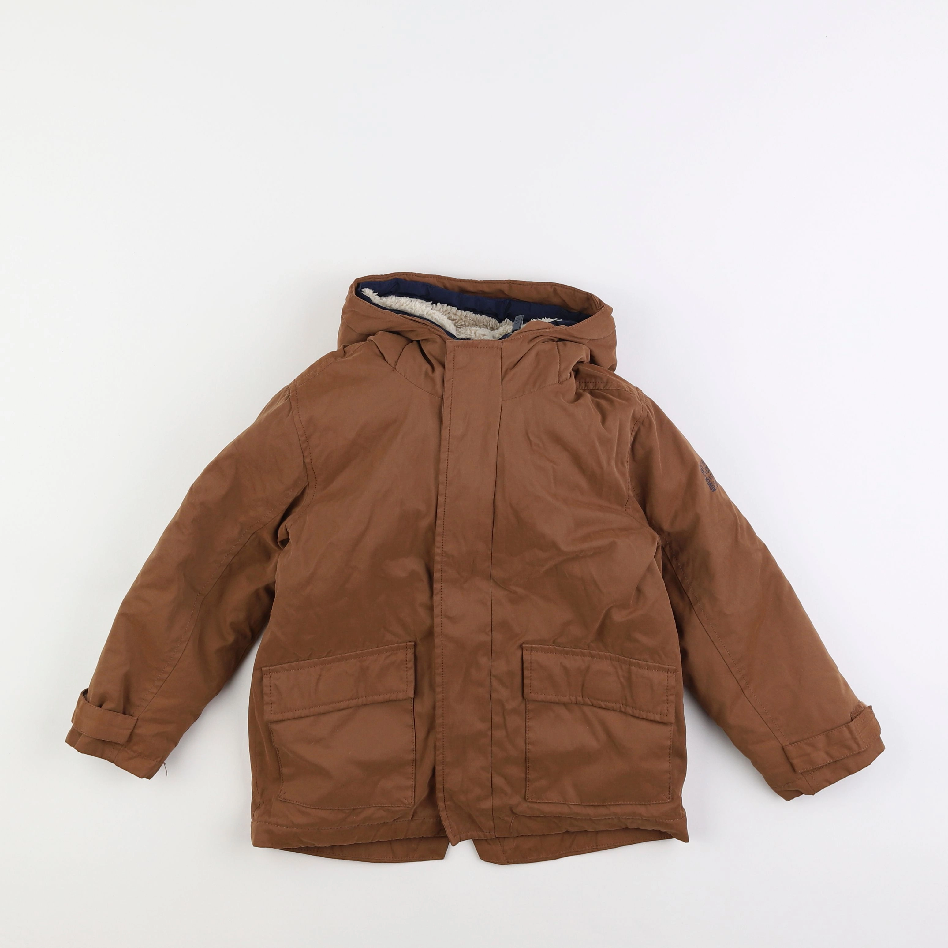 Vertbaudet - parka marron - 5 ans