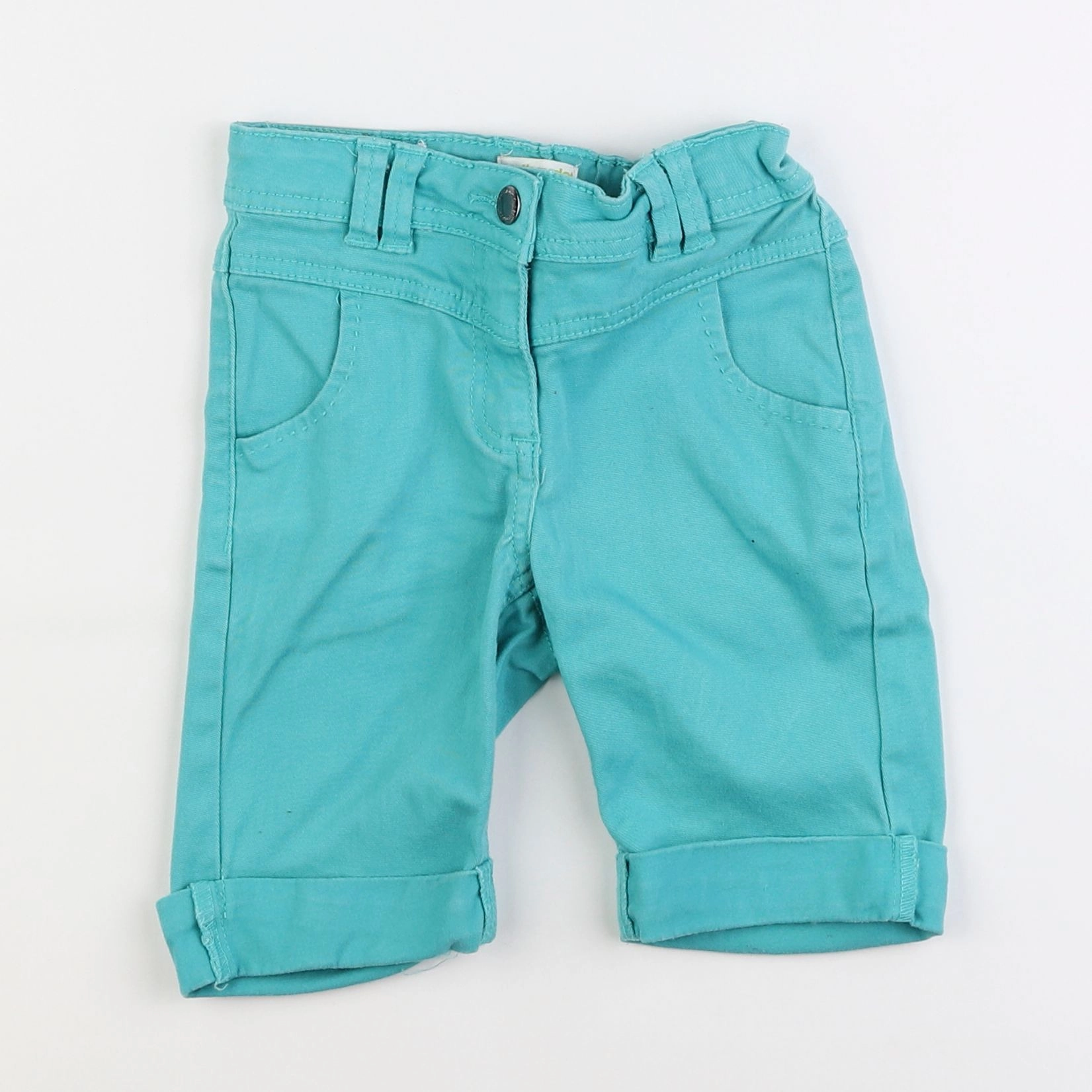 Vertbaudet - short bleu - 6 ans