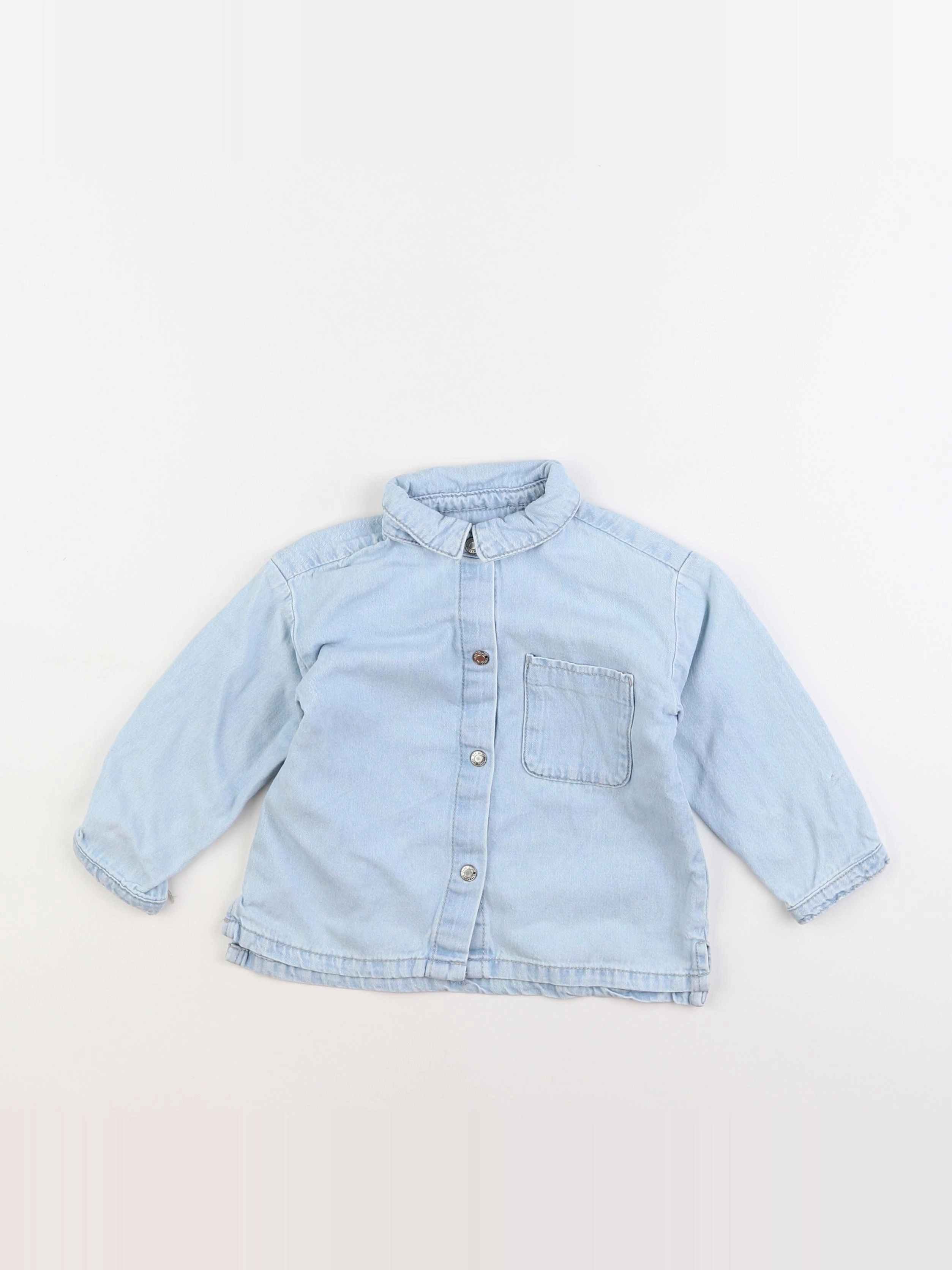 Zara - chemise bleu - 18 mois à 2 ans