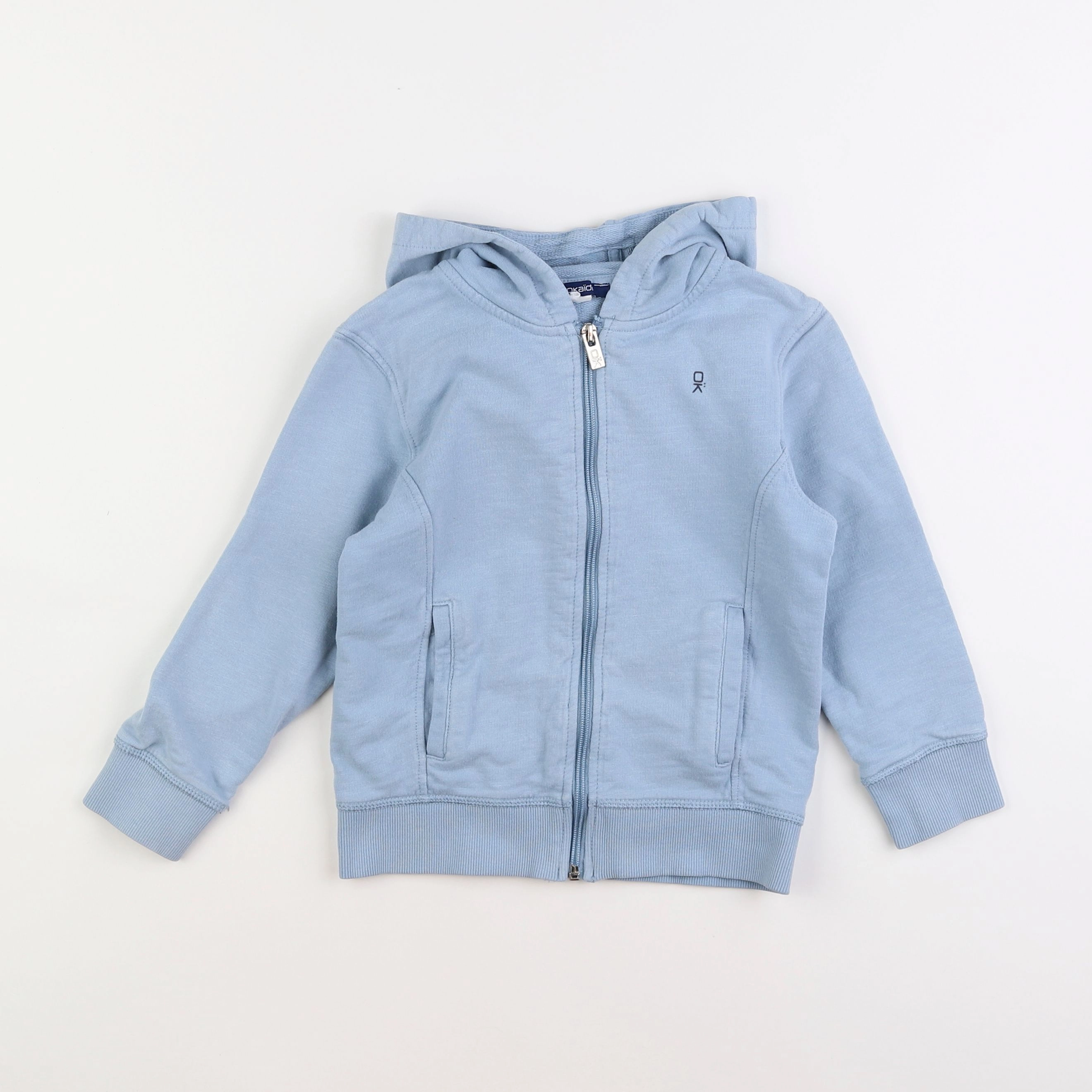 Okaidi - sweat bleu - 6 ans