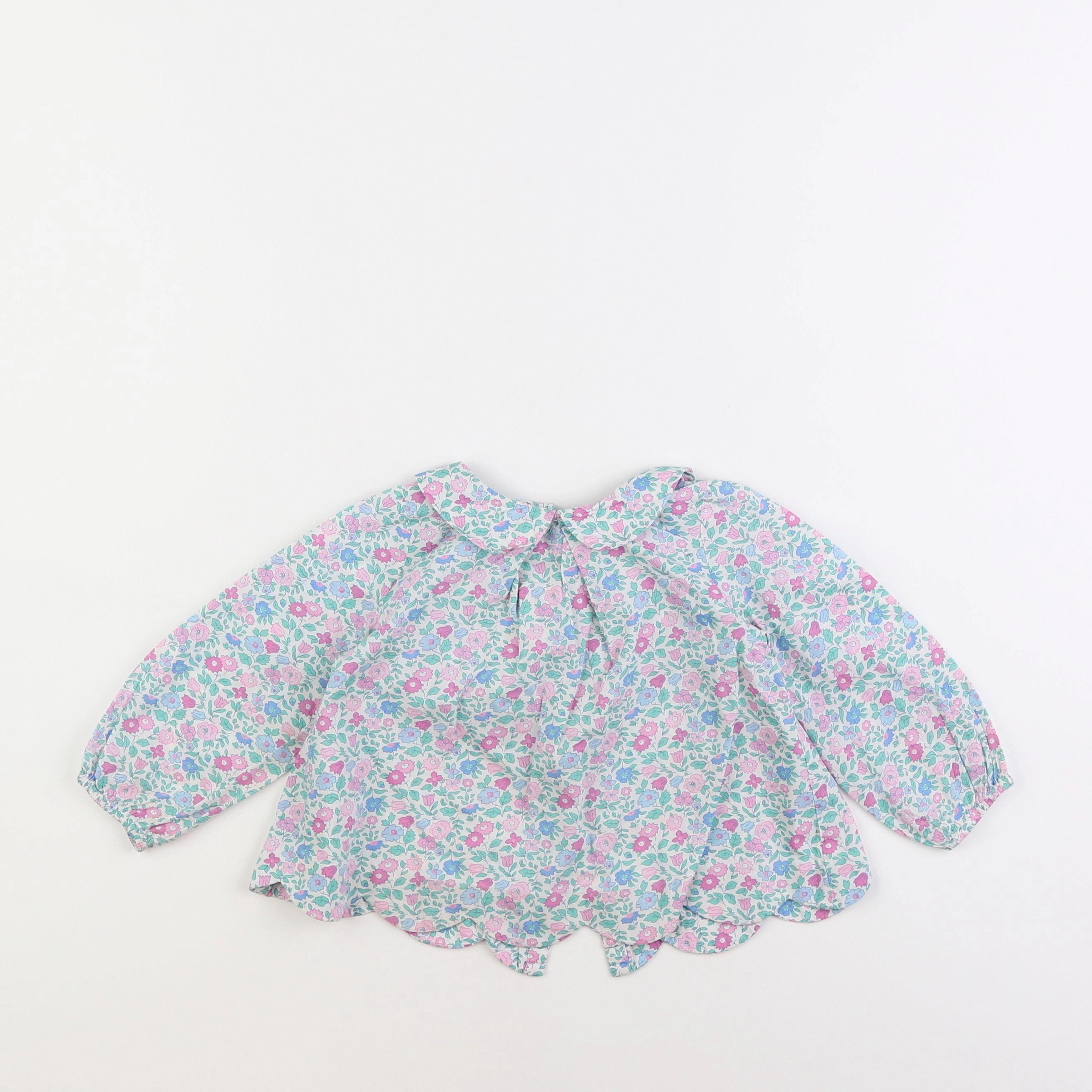 Jacadi - blouse liberty multicolore - 2 ans