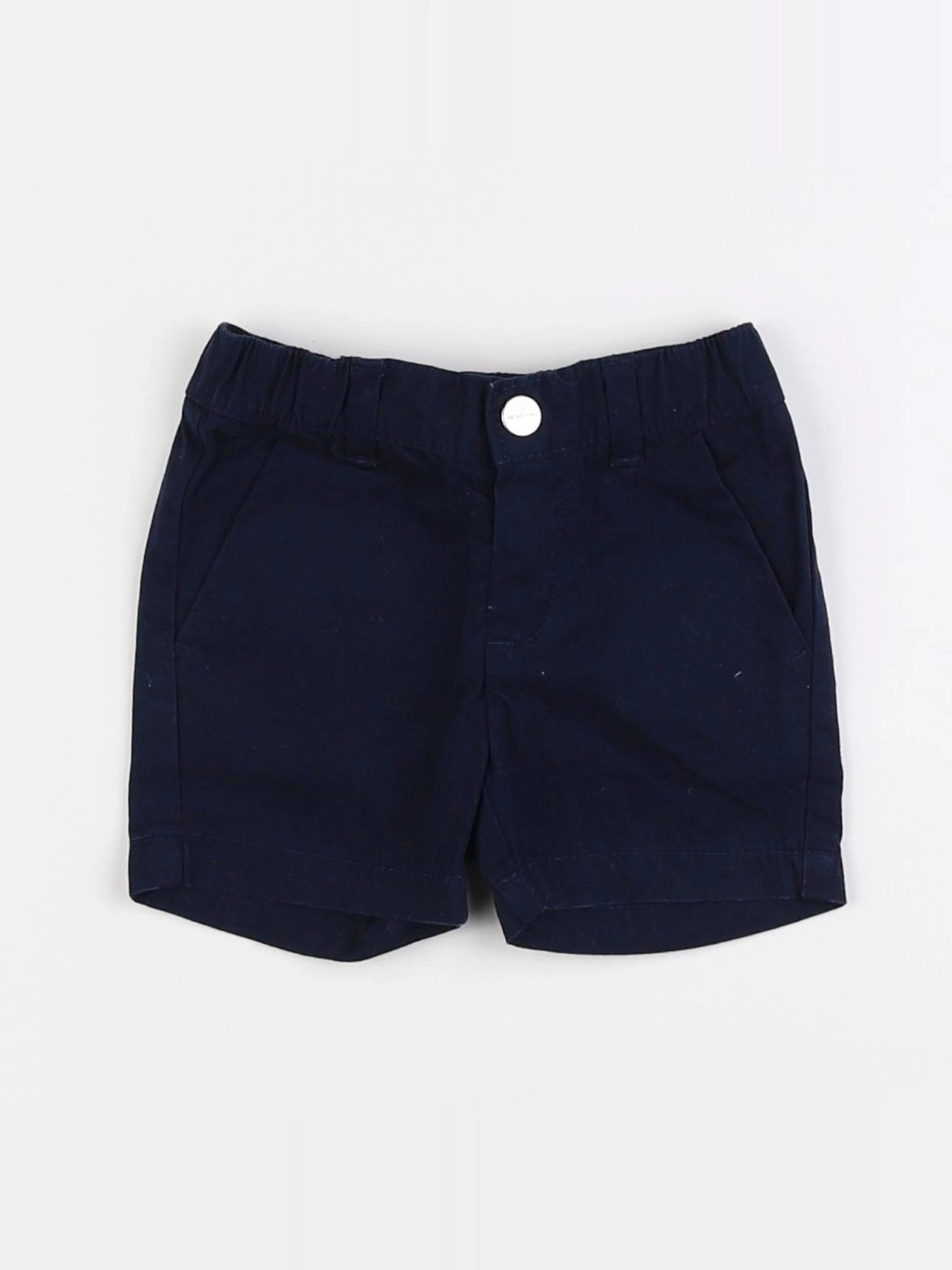 Jacadi - short bleu - 6 mois