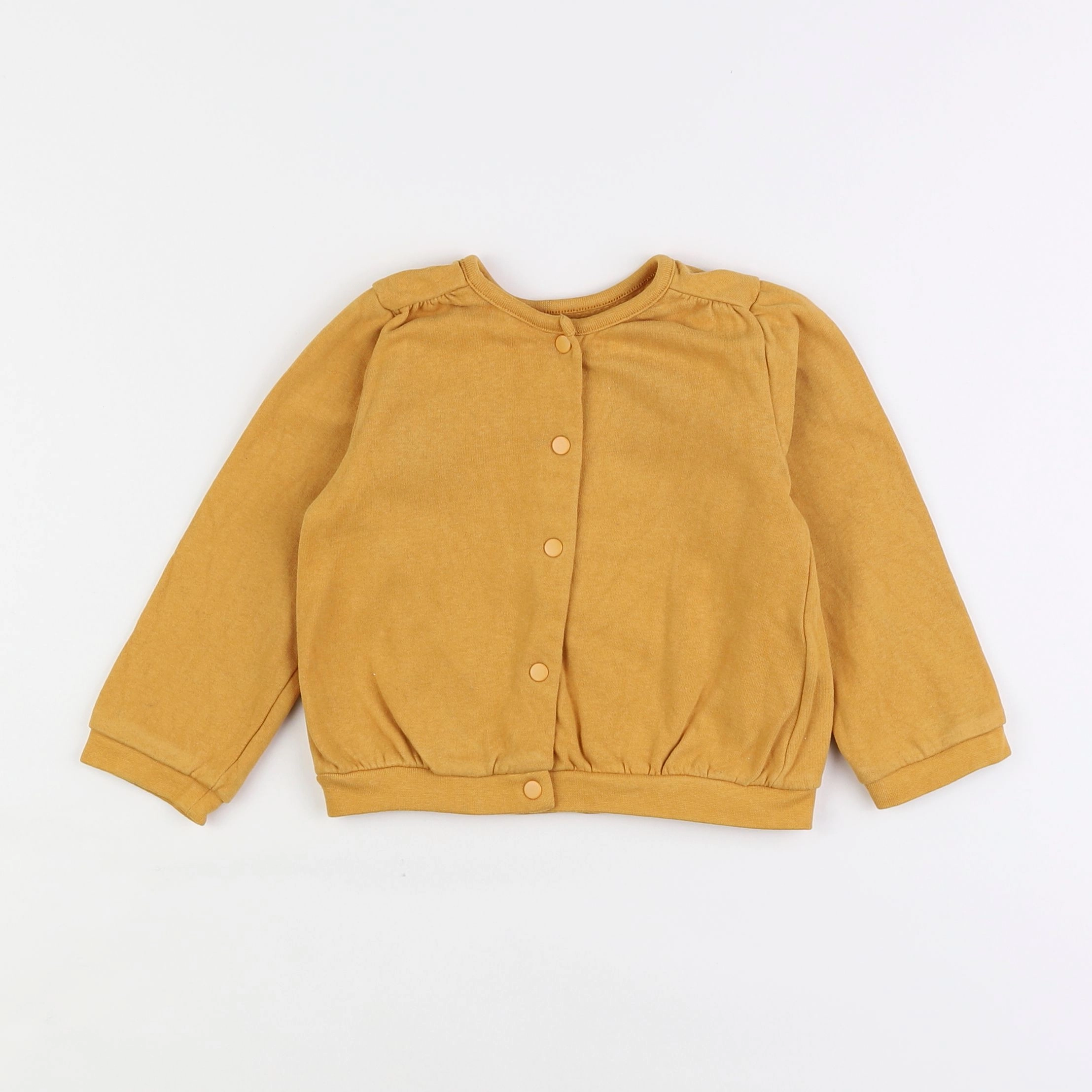 Vertbaudet - sweat jaune - 3 ans