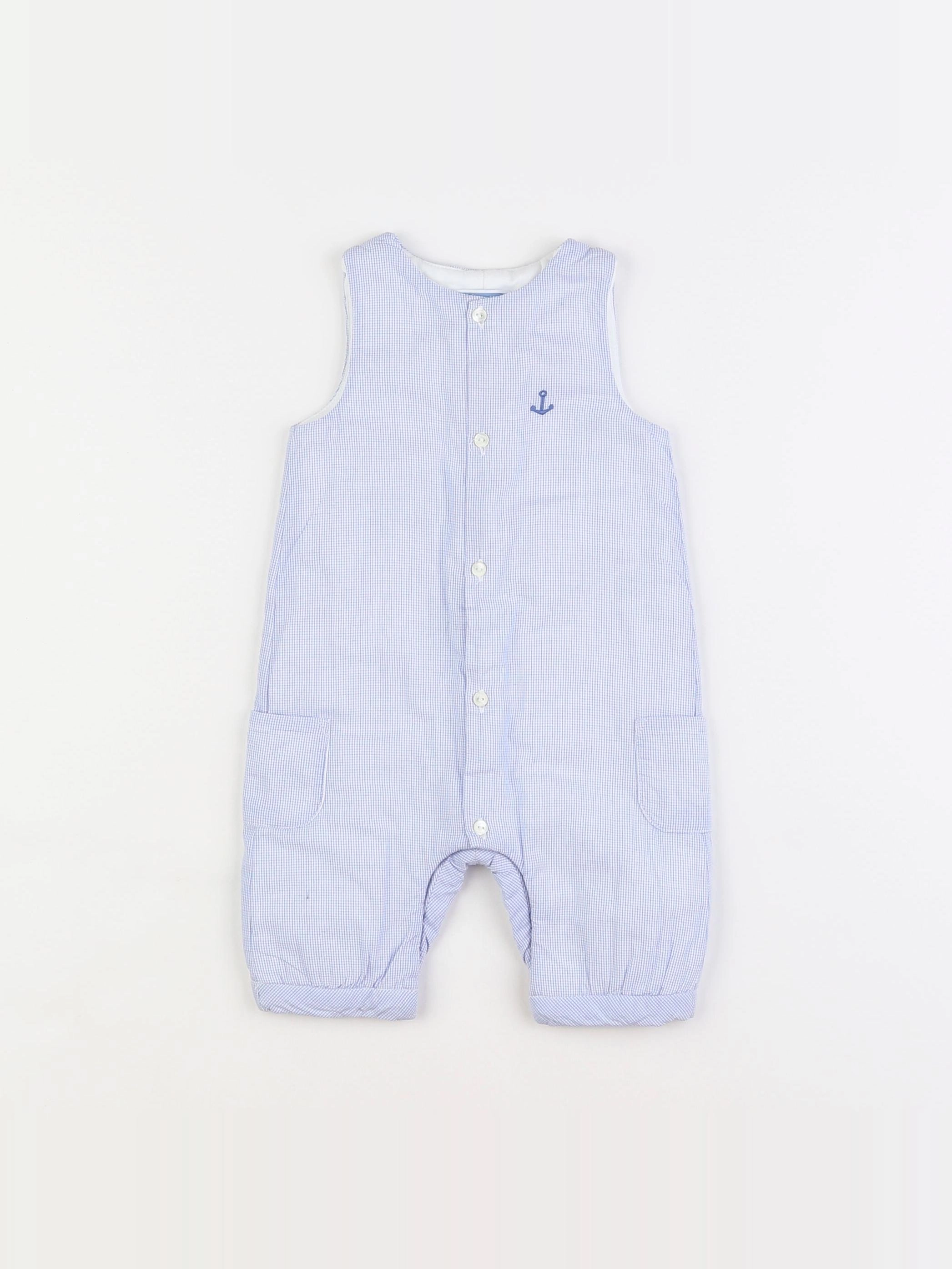 Jacadi - combinaison bleu - 3 mois