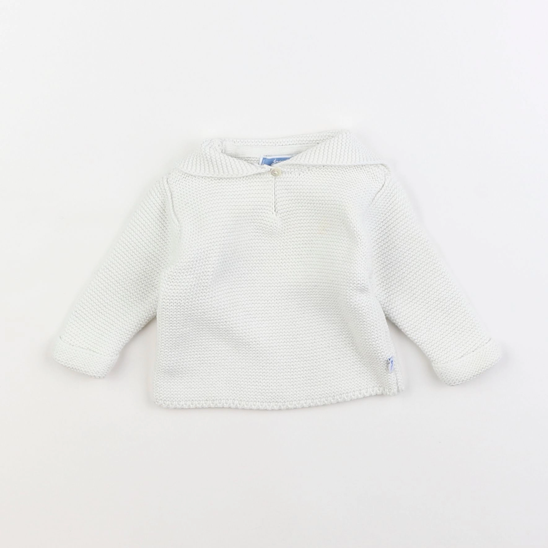 Jacadi - pull blanc - 3 mois