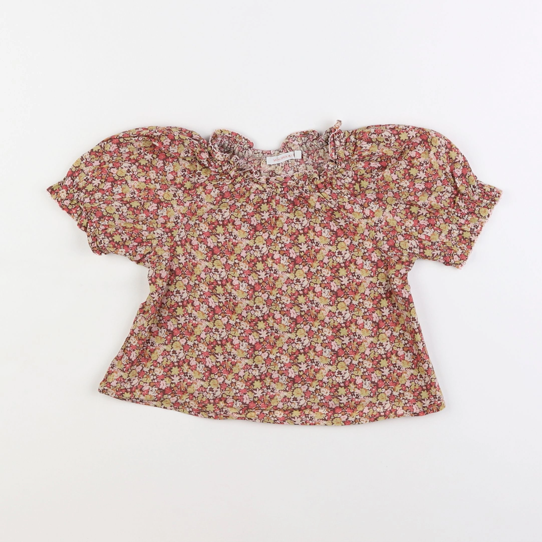 Monoprix - blouse multicolore - 3 ans