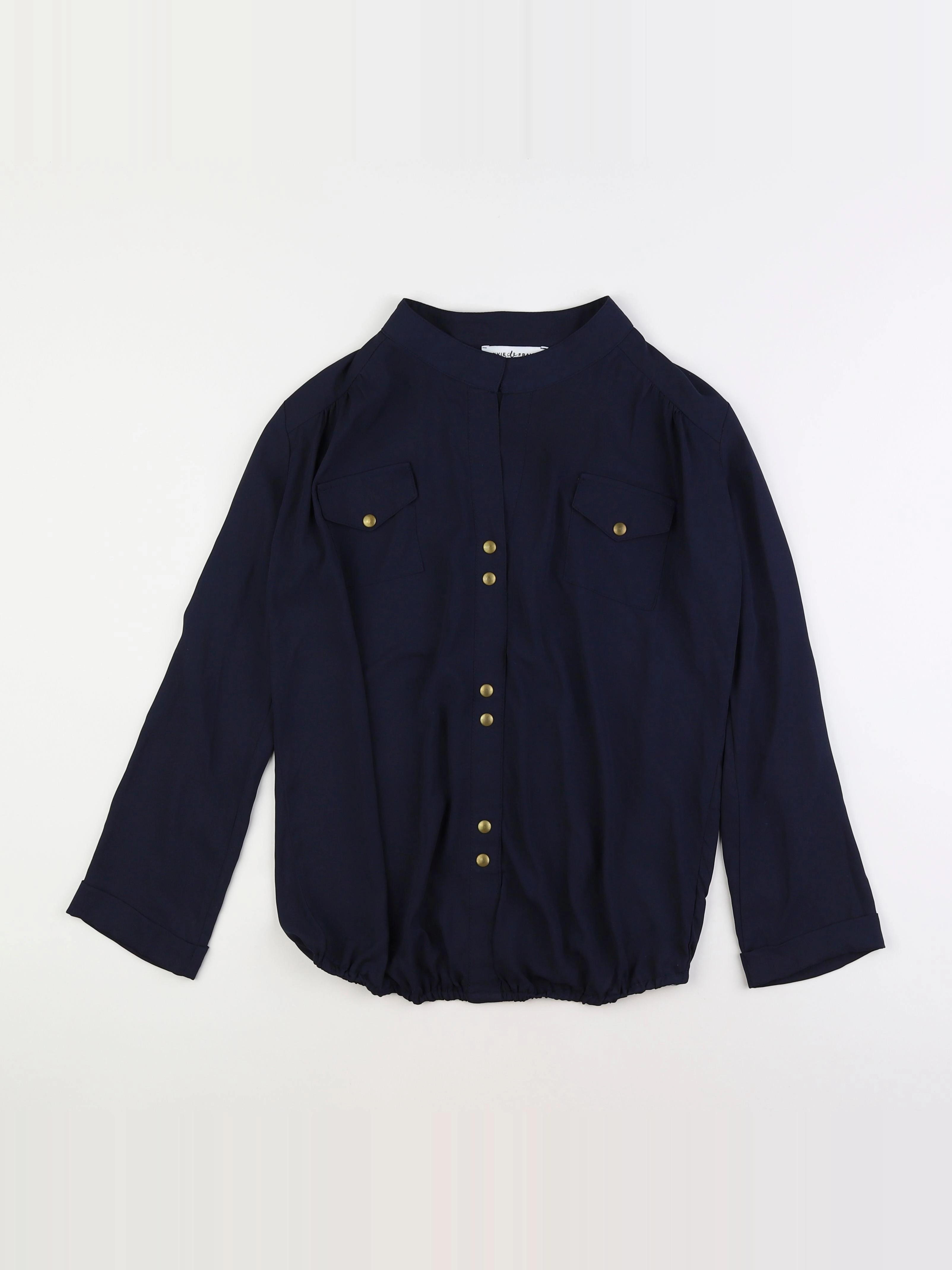 Envie de fraise - blouse grossesse bleu - 36