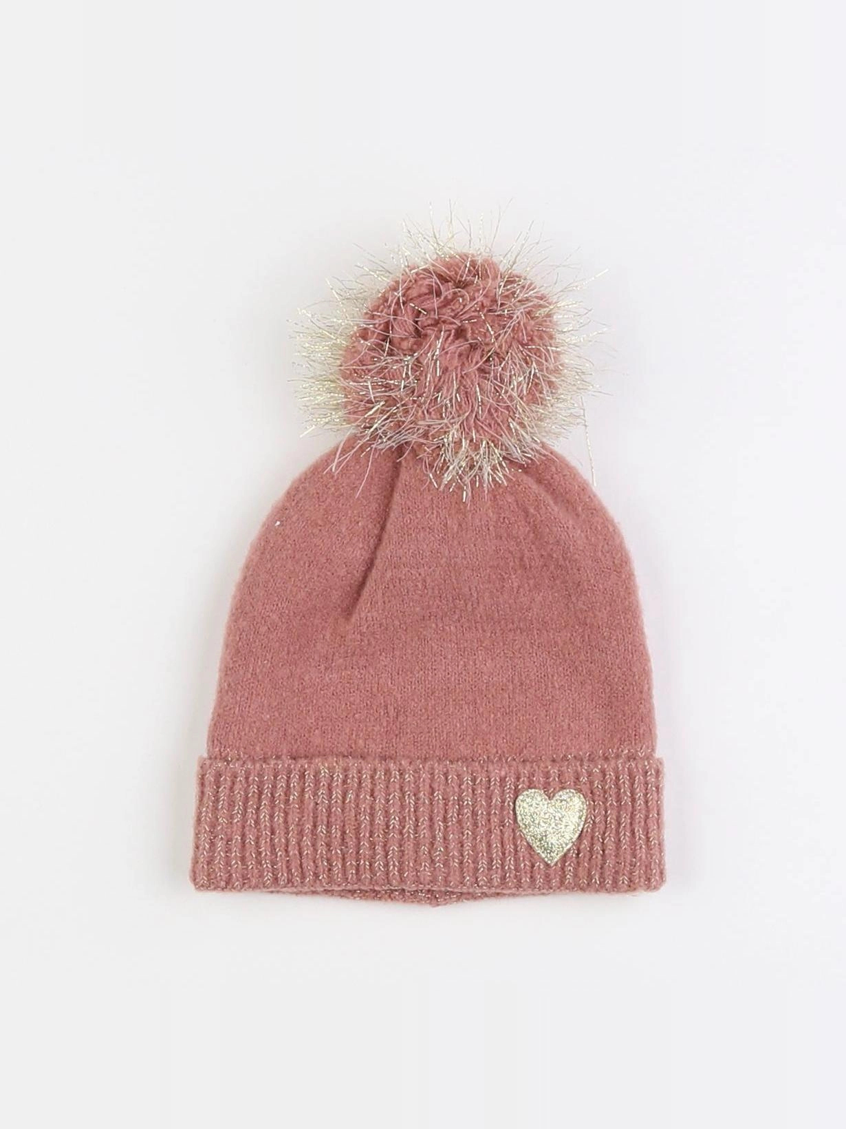 Vertbaudet - bonnet rose - 4/6 ans