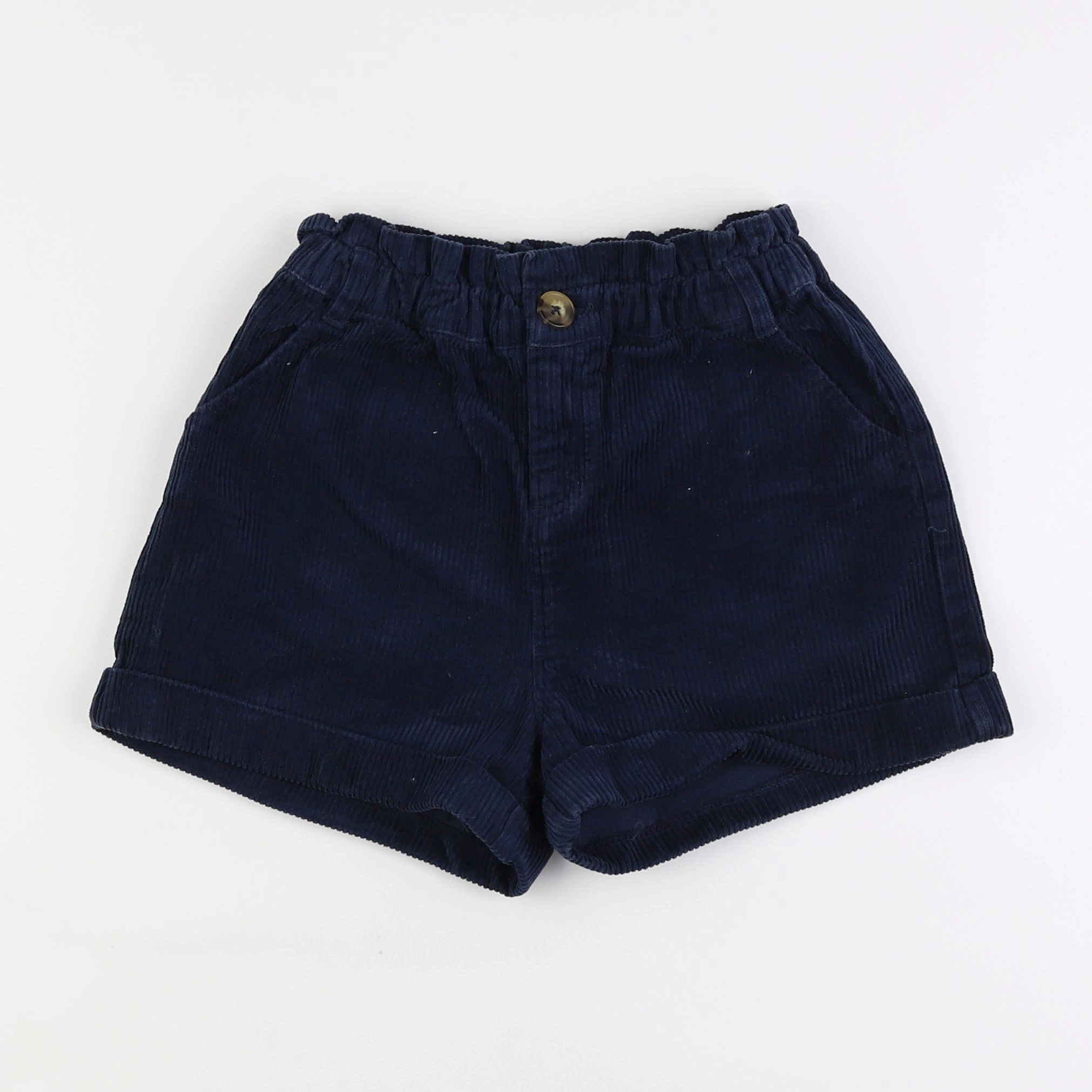 Vertbaudet - short bleu - 8 ans