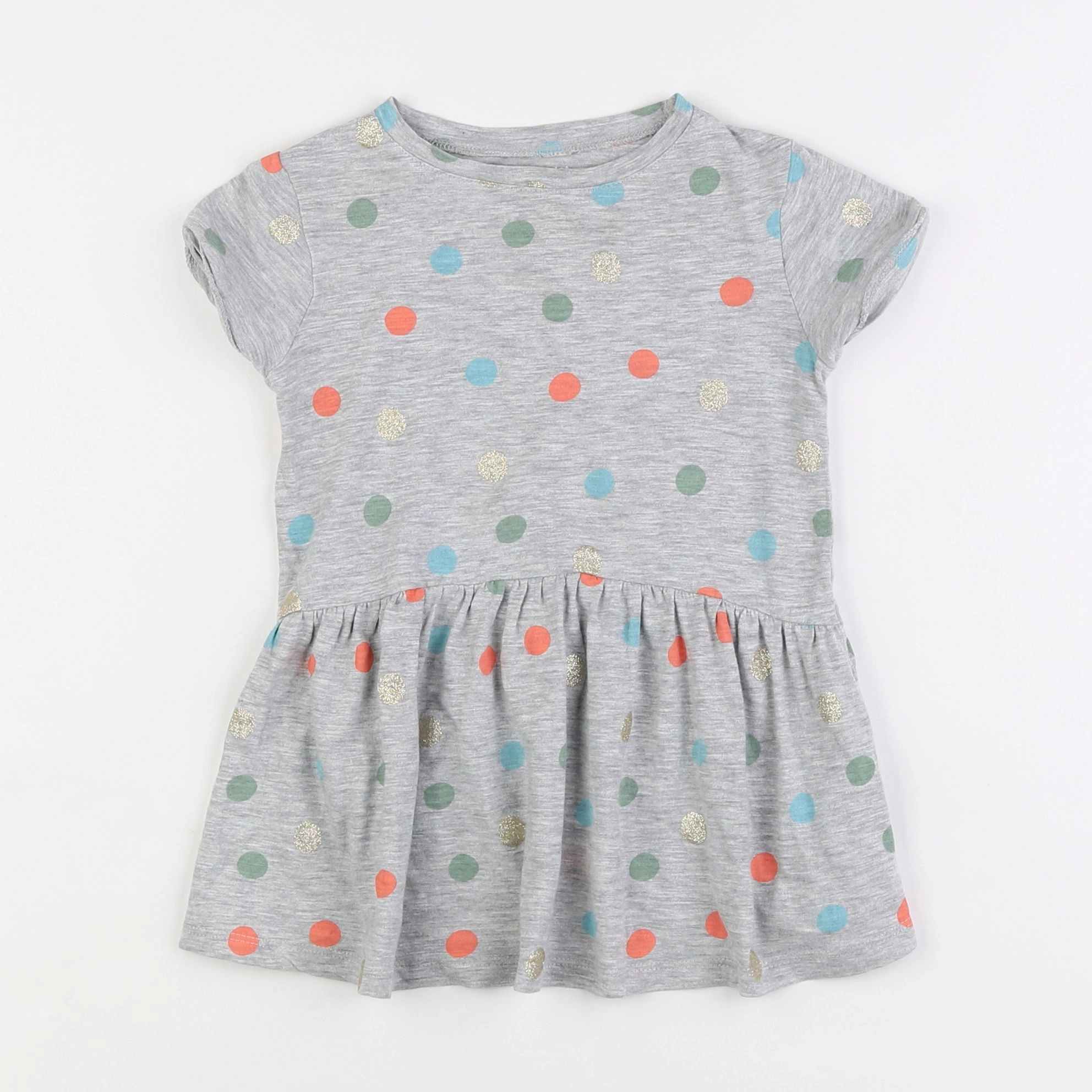 Vertbaudet - robe multicolore - 3 ans