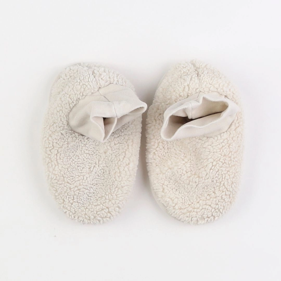 Zara - chaussons blanc - pointure 24/25