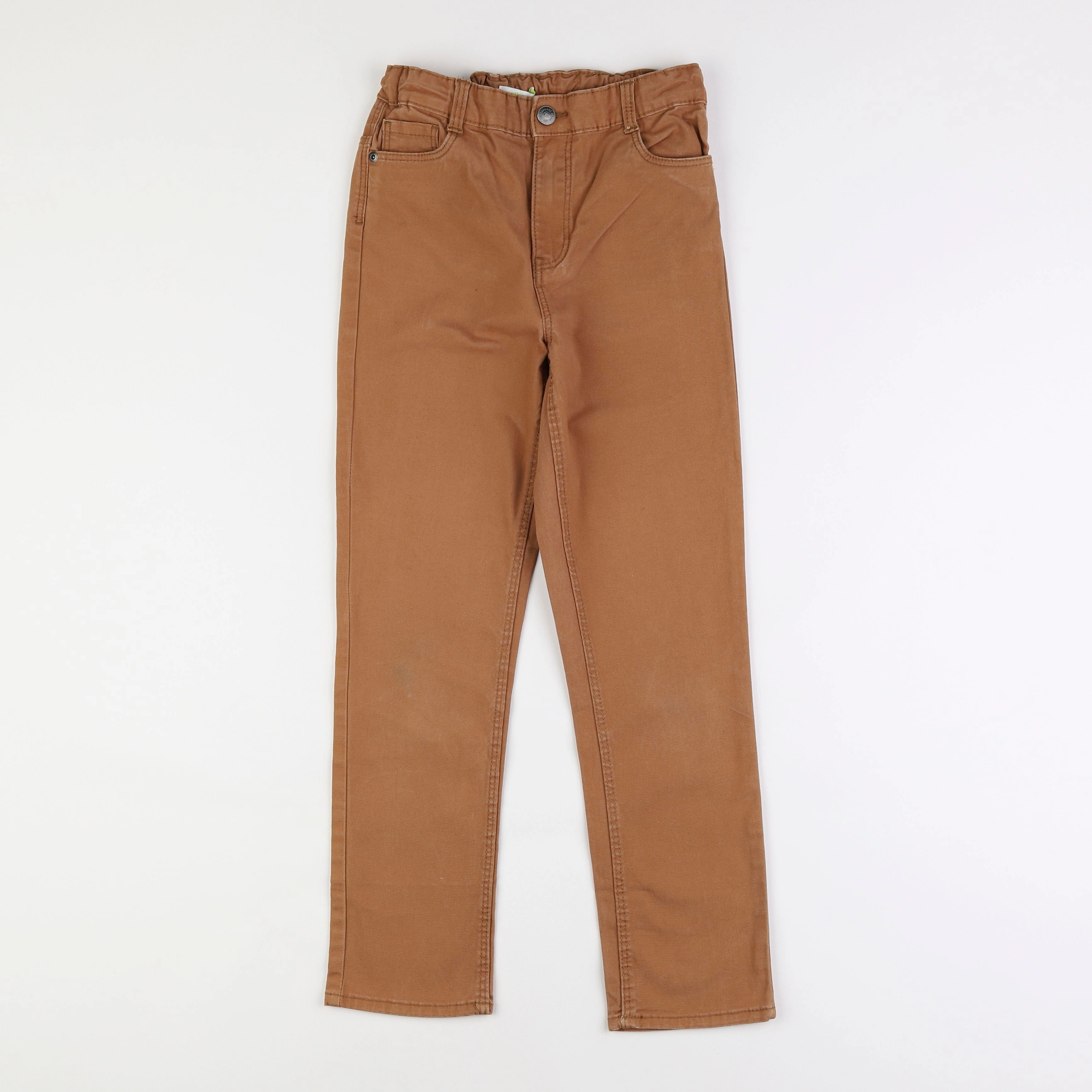 Vertbaudet - pantalon marron - 10 ans