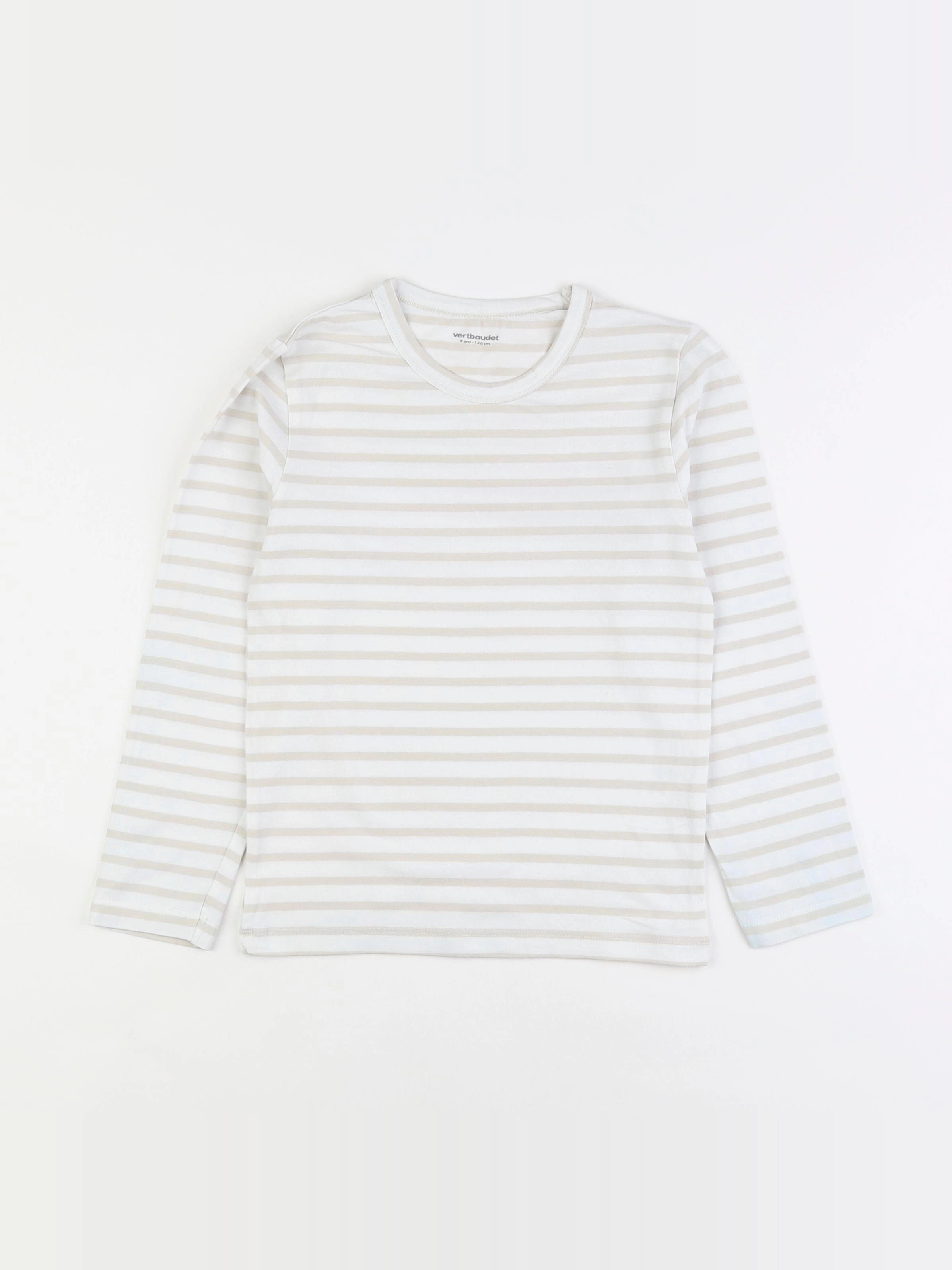 Vertbaudet - maillot de corps blanc - 8 ans