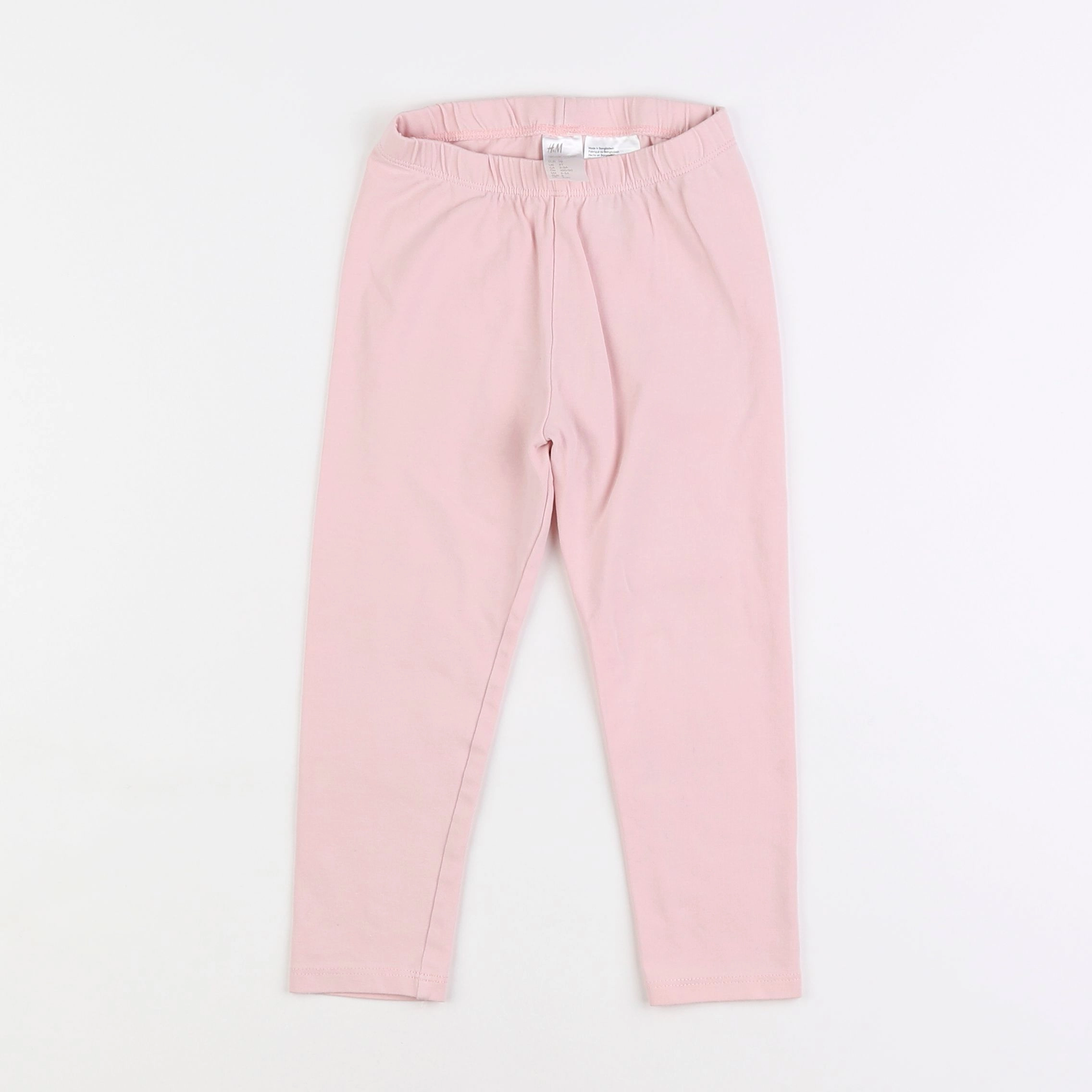 H&M - legging rose - 2/3 ans