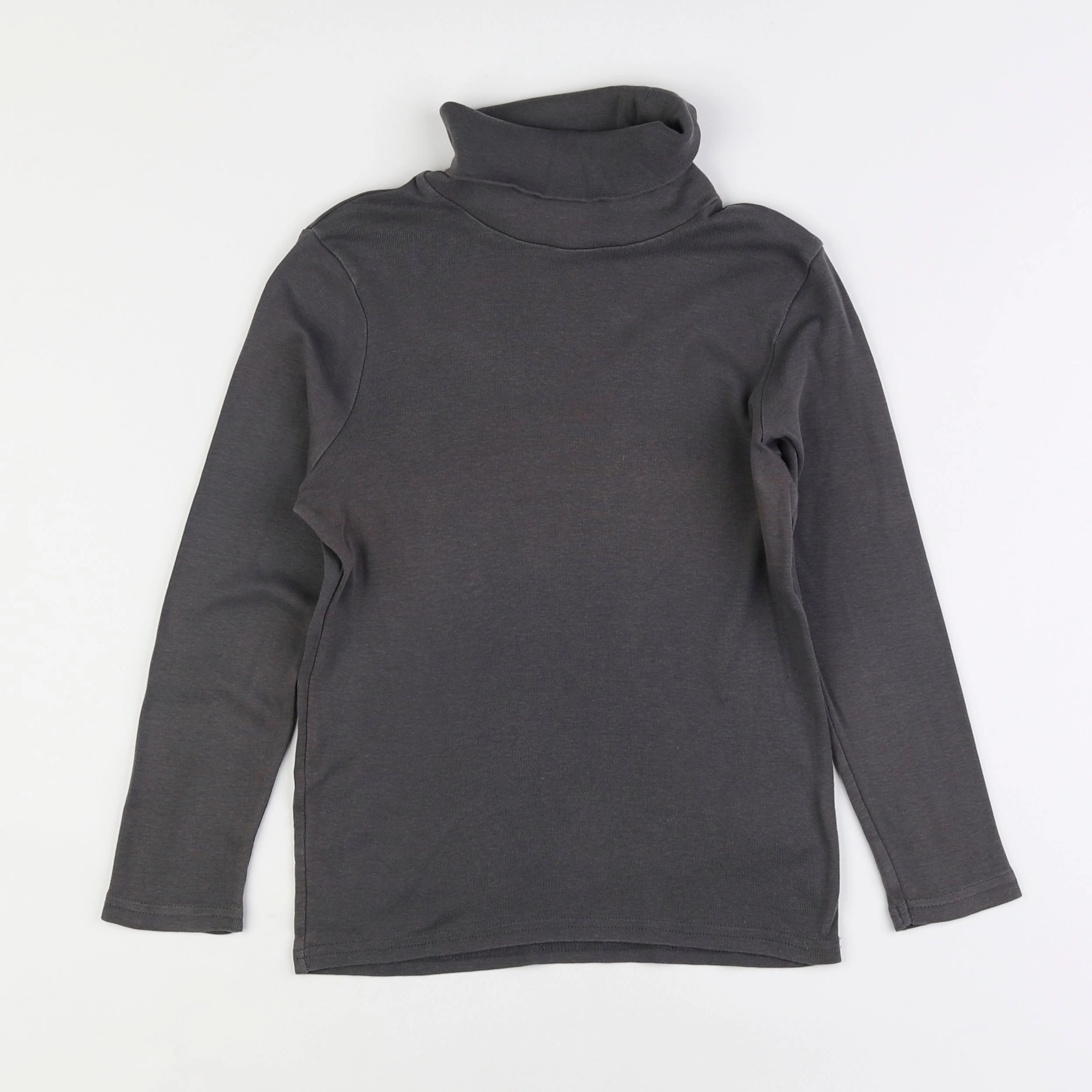 Vertbaudet - sous-pull gris - 10 ans