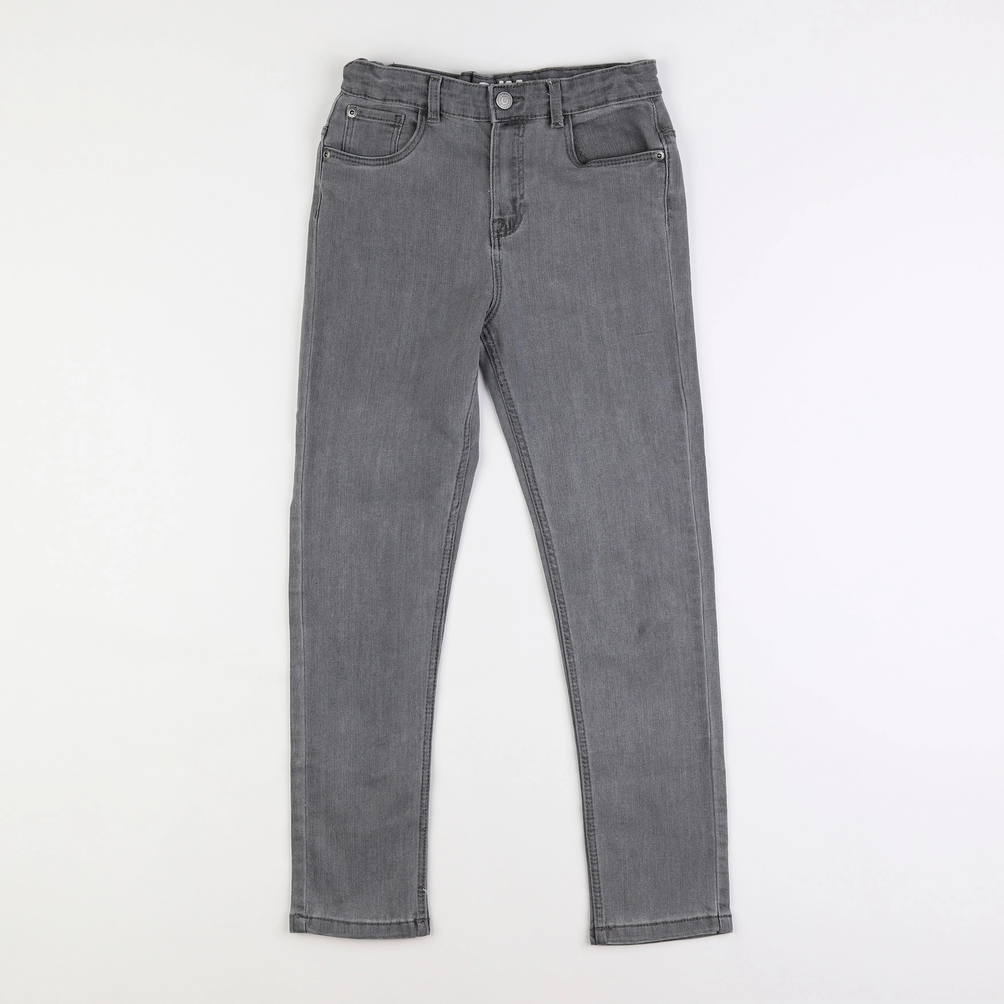 Vertbaudet - pantalon gris - 10 ans