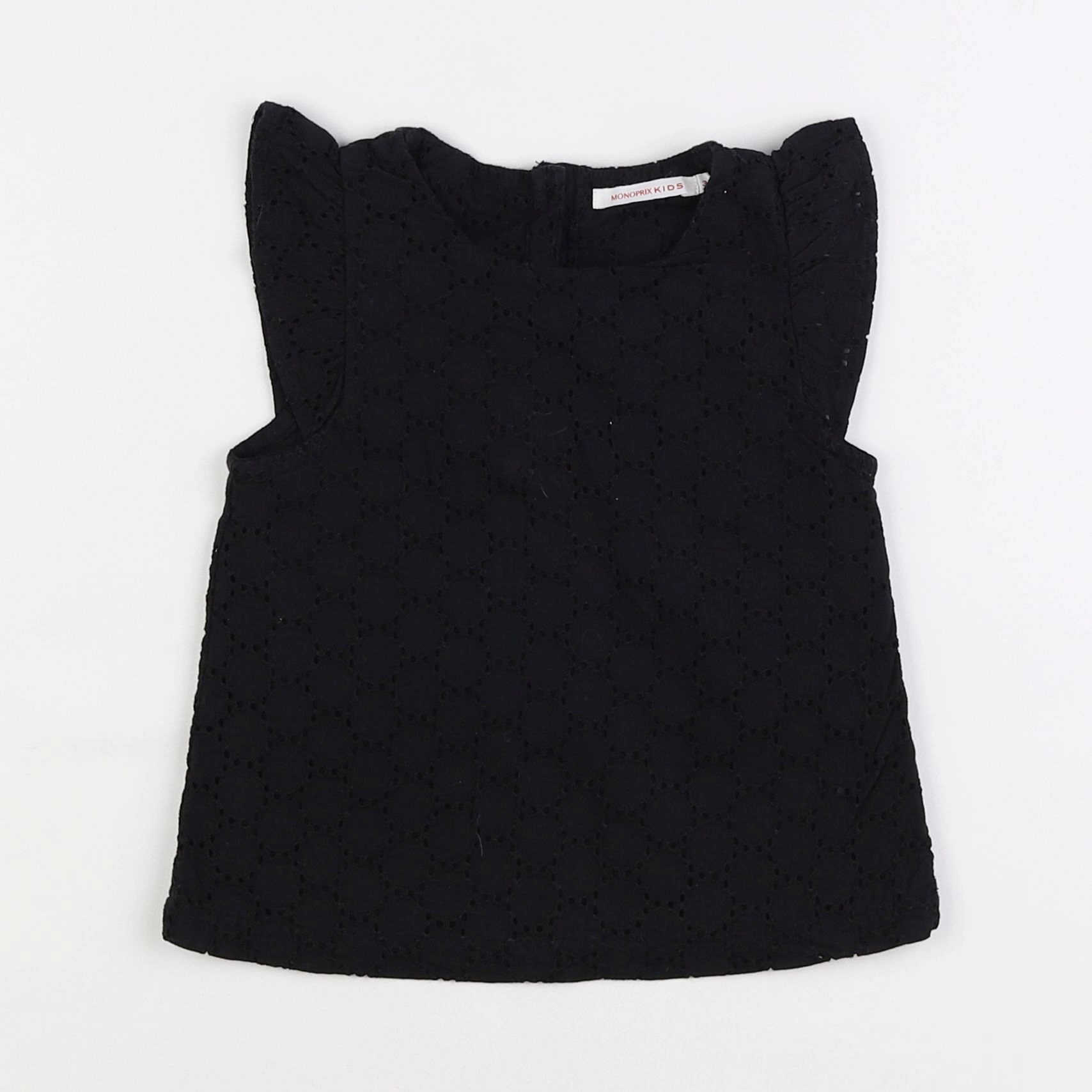 Monoprix - blouse noir - 3 ans