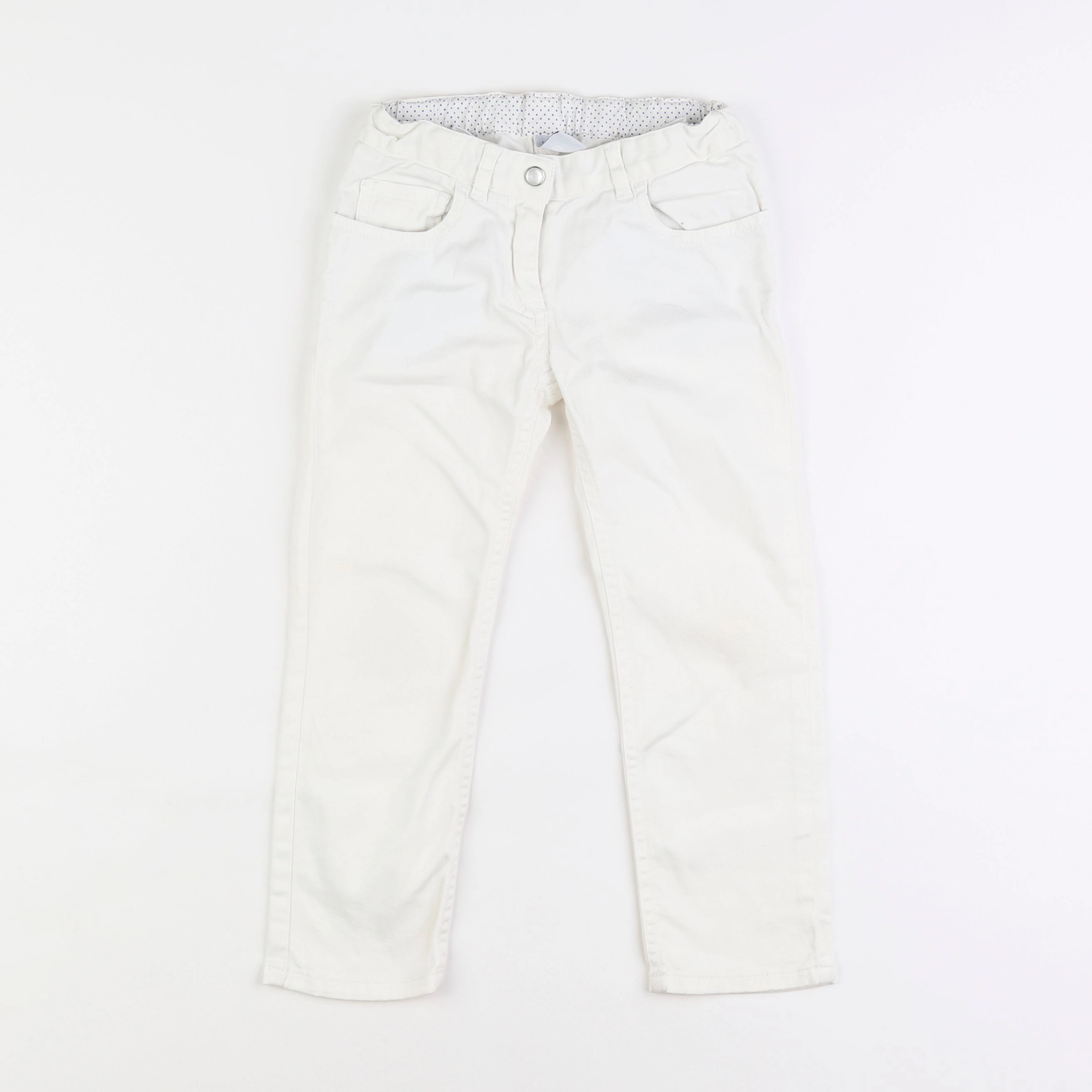 Petit Bateau - jean blanc - 4 ans