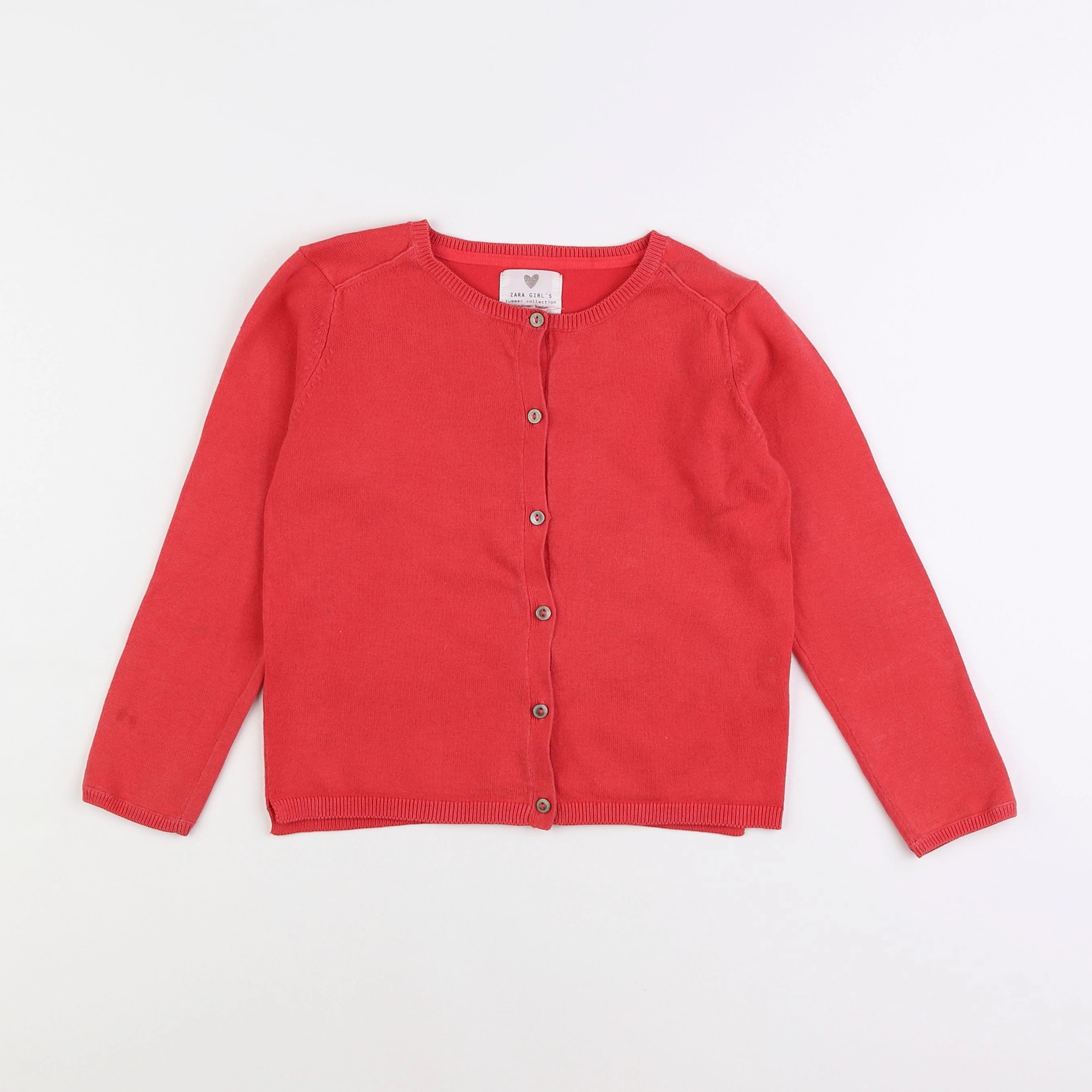 Zara - gilet rose - 6/7 ans