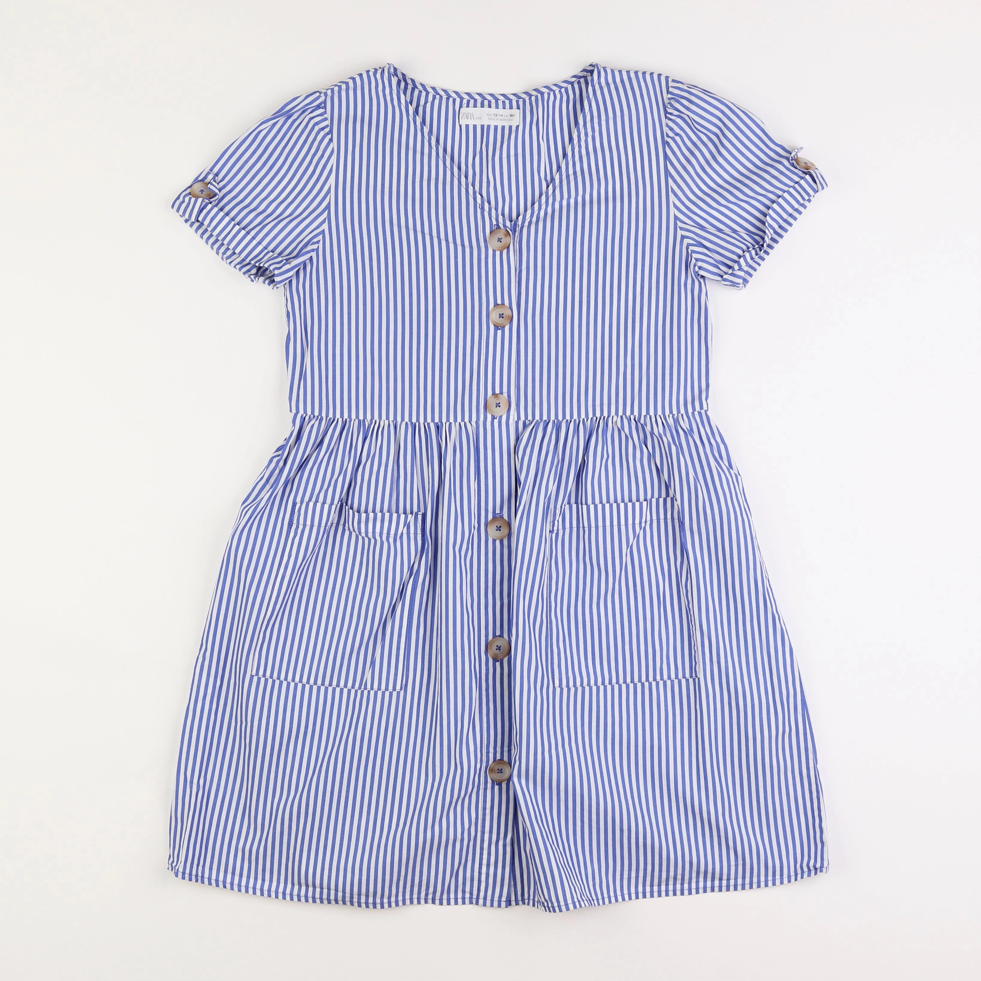 Zara - robe bleu - 13/14 ans