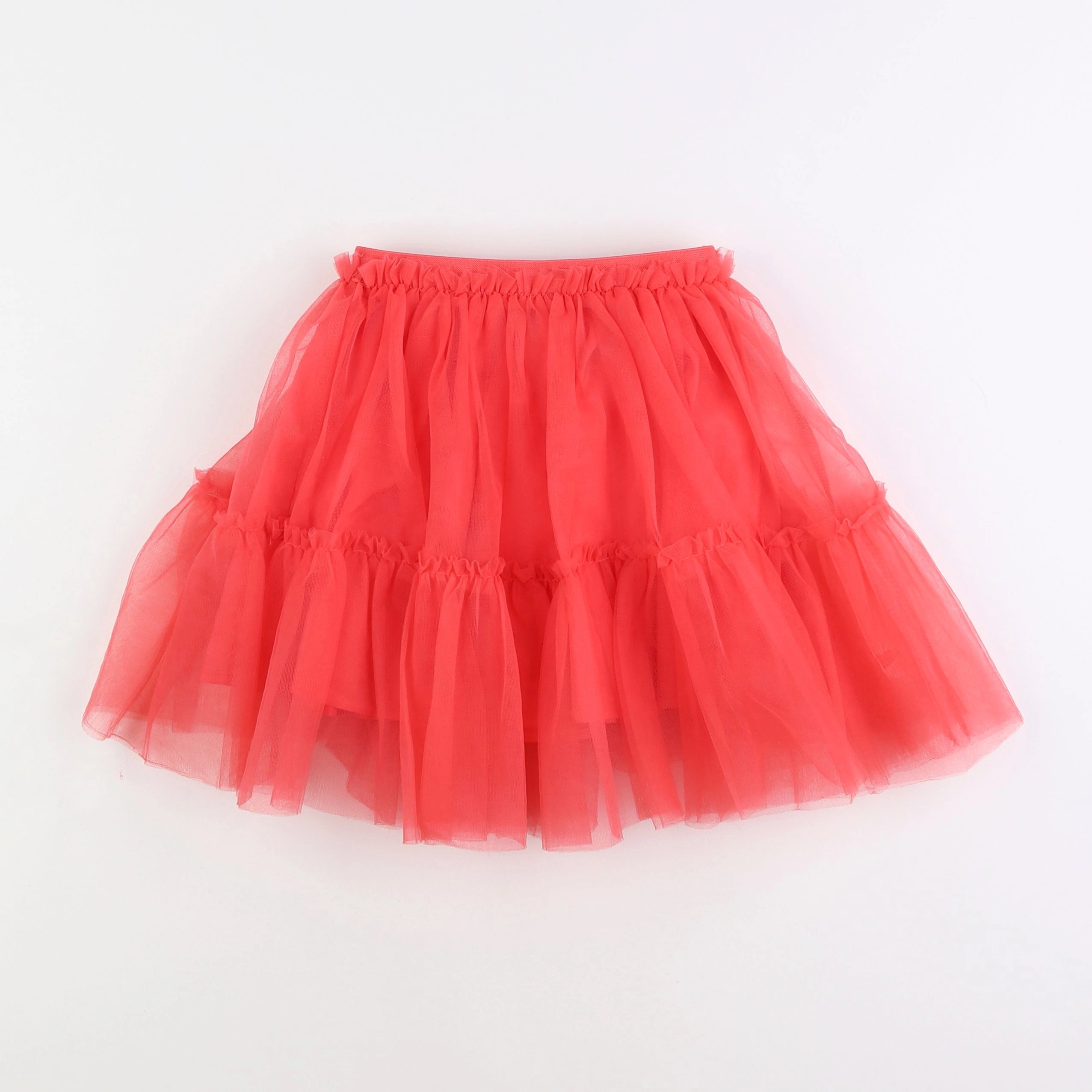 H&M - jupe rose fluo - 2/4 ans