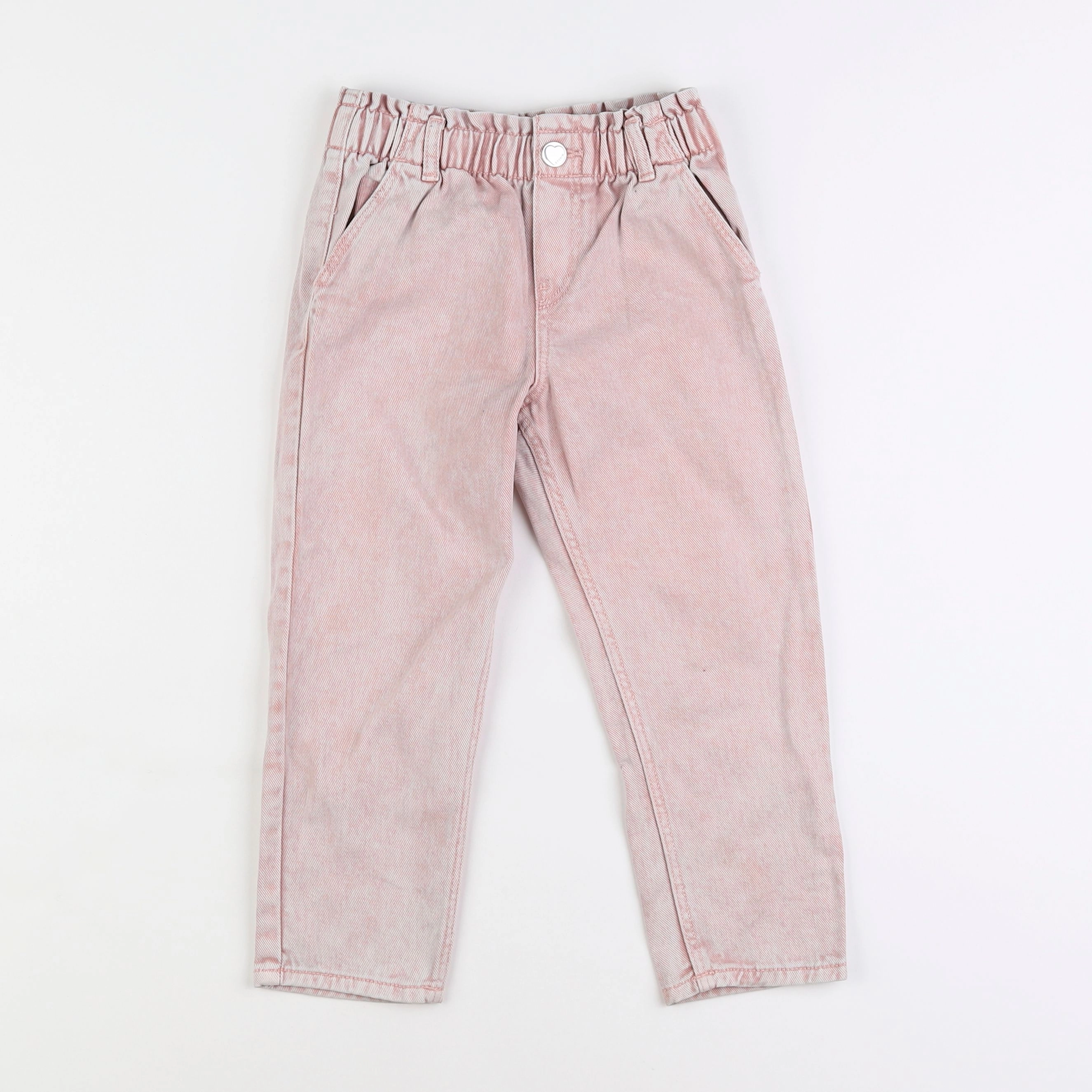 H&M - pantalon rose - 4 ans