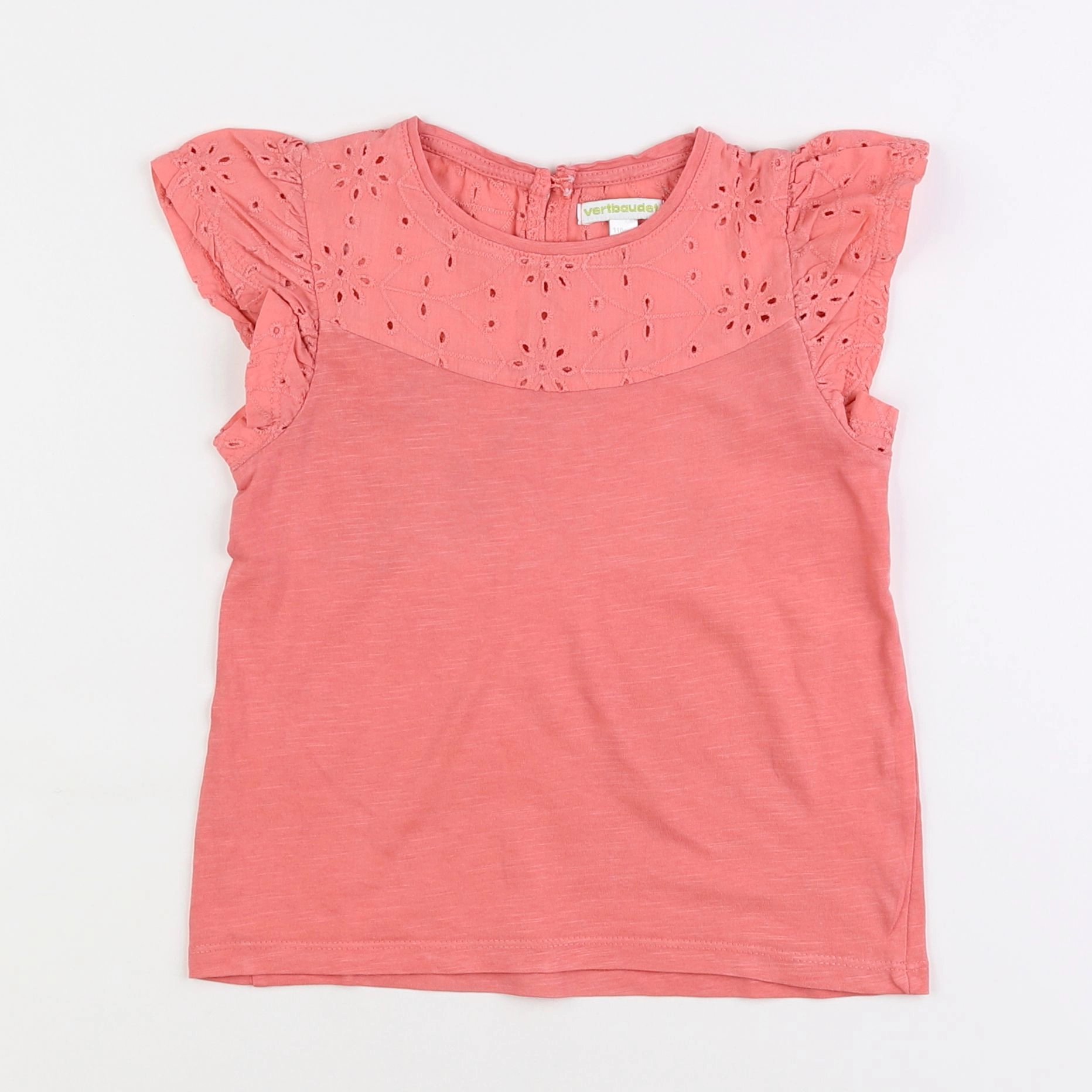 Vertbaudet - tee-shirt rose - 5 ans