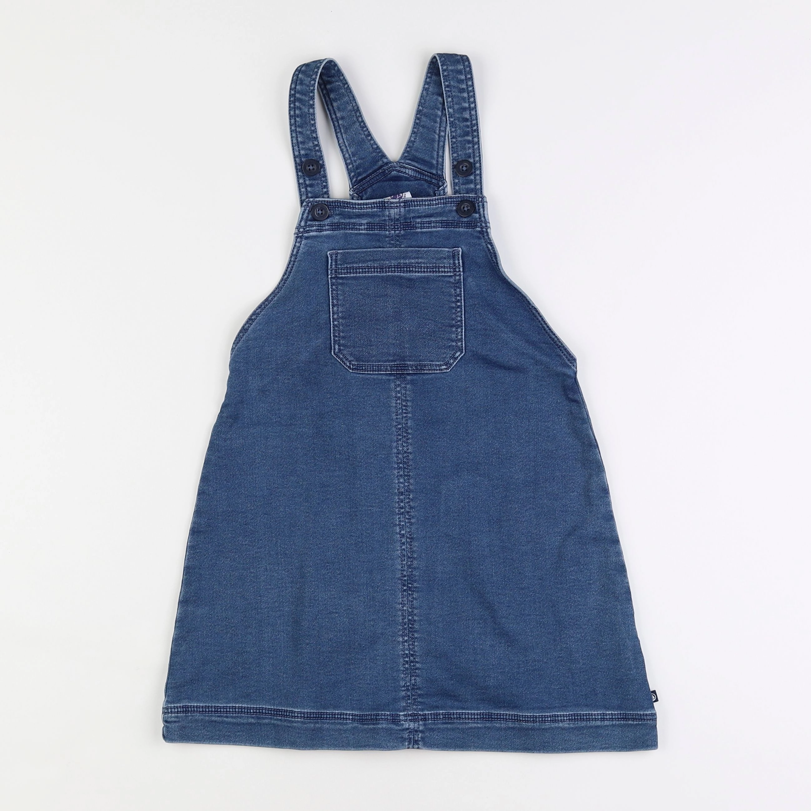 Petit Bateau - robe bleu - 6 ans