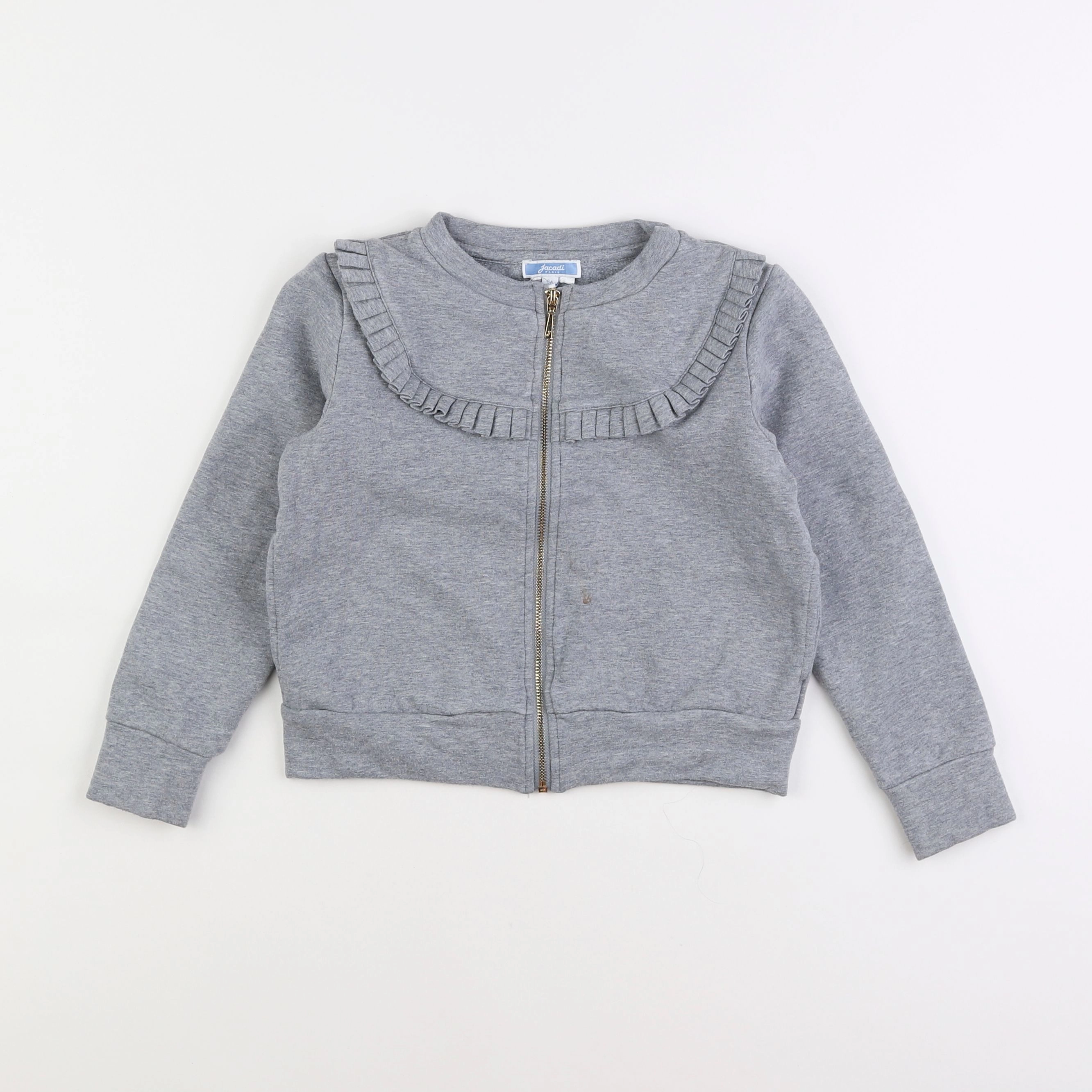 Jacadi - sweat gris - 6 ans