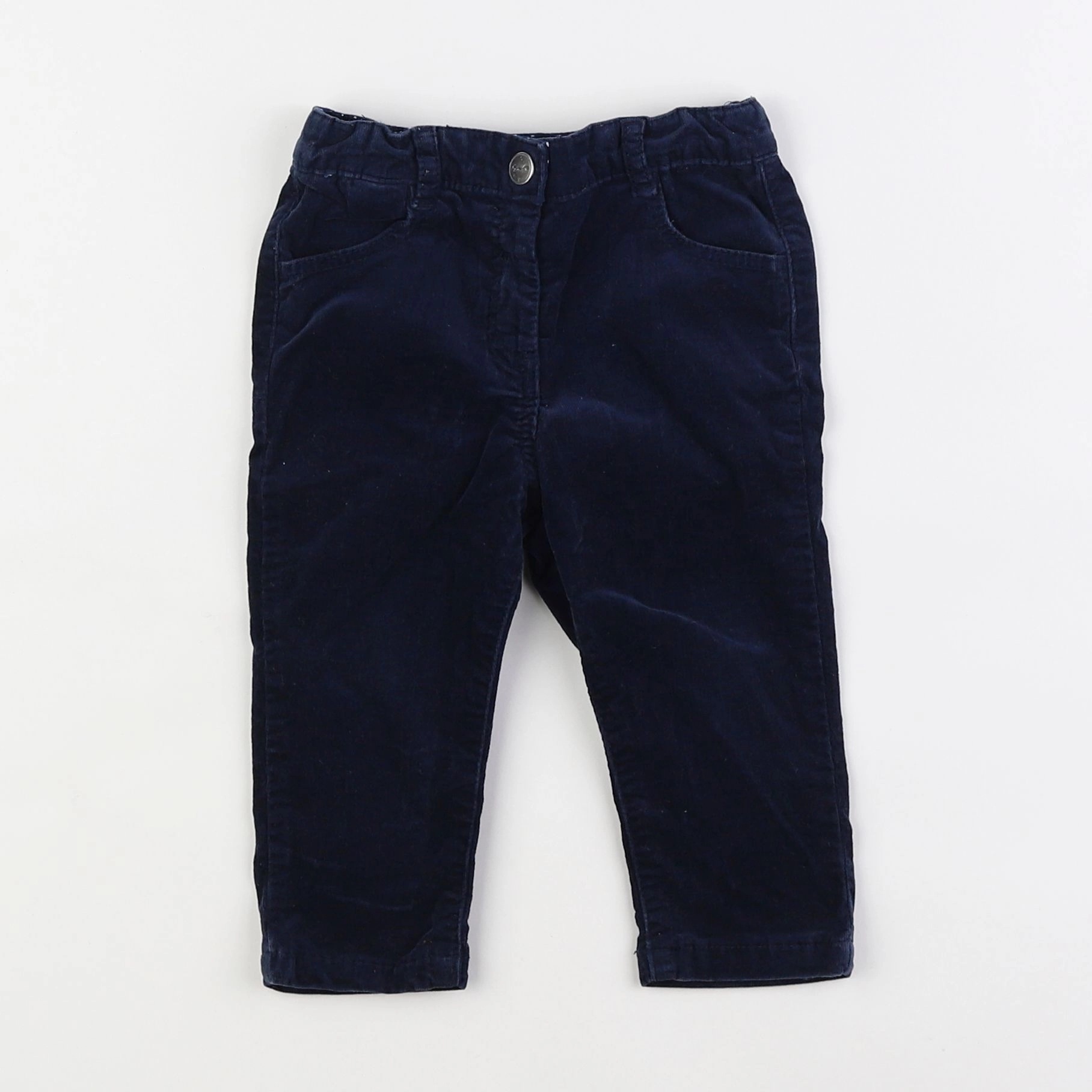 Cyrillus - pantalon bleu - 18 mois