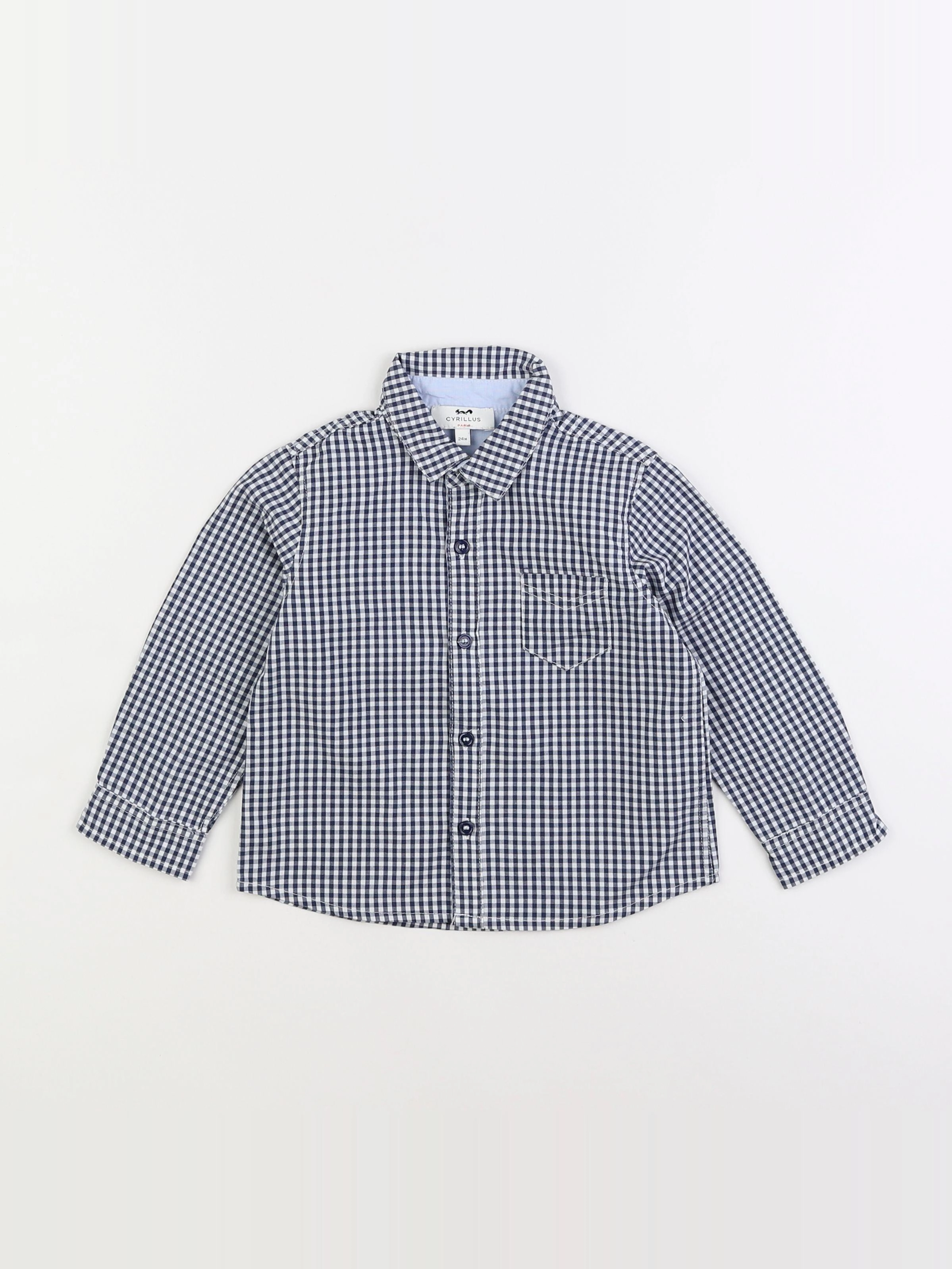 Cyrillus - chemise gris - 2 ans