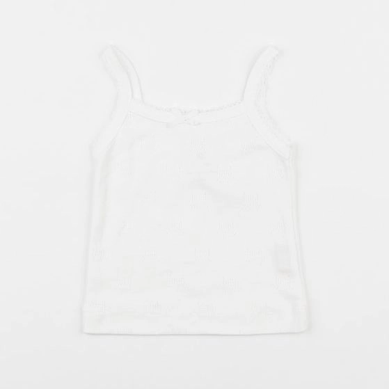 Suuky - maillot de corps blanc - 3/6 mois