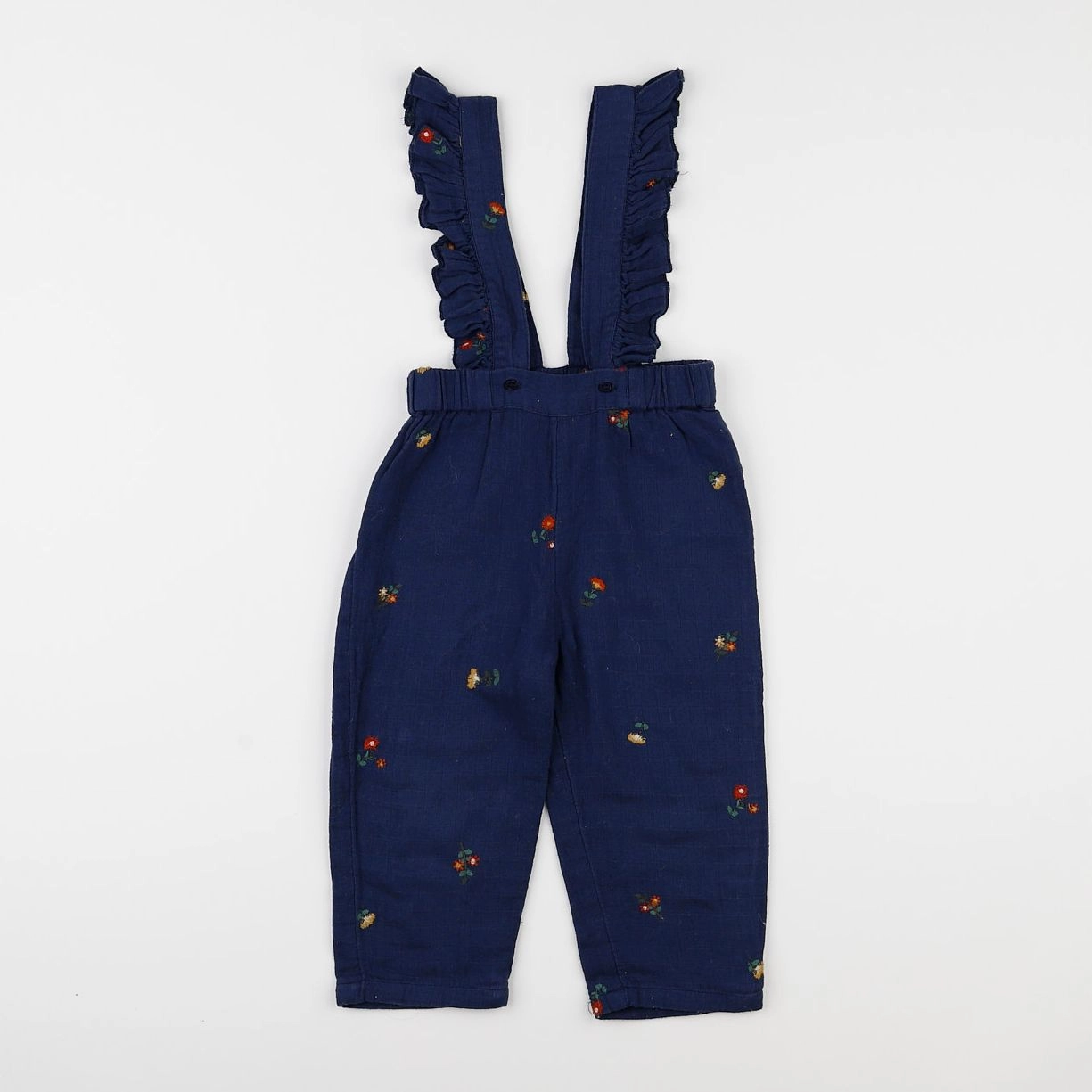 Boutchou - pantalon bleu - 2 ans