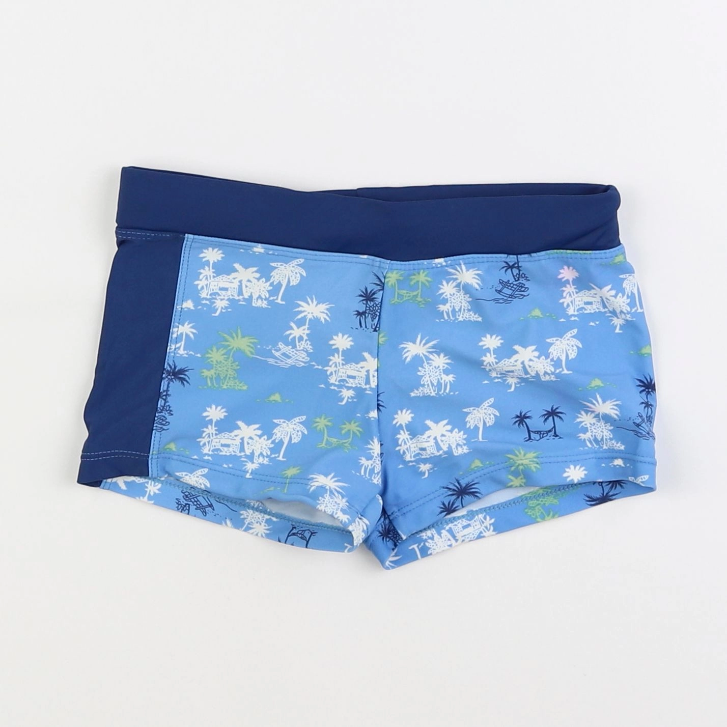 Vertbaudet - maillot de bain bleu - 8 ans