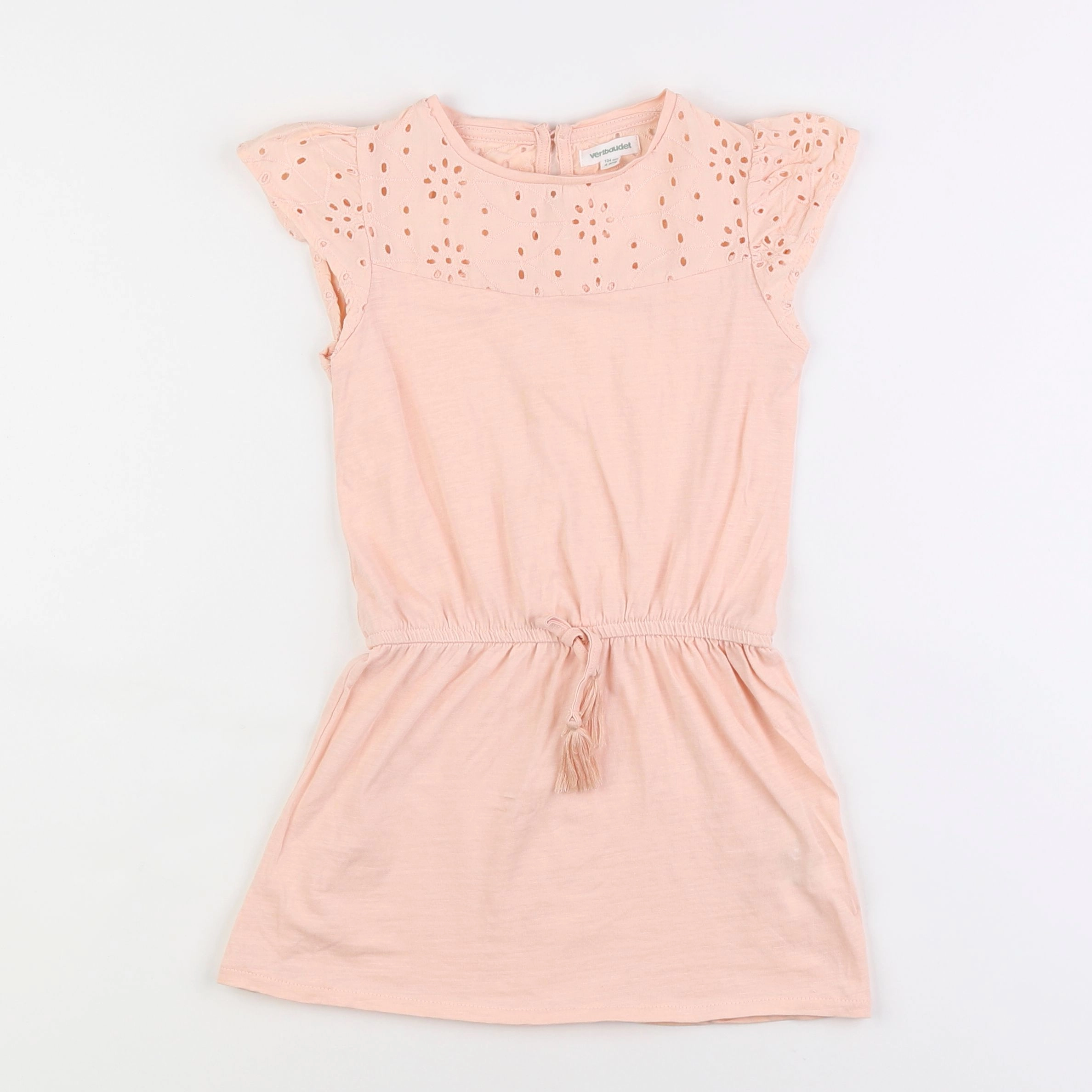 Vertbaudet - robe rose - 4 ans