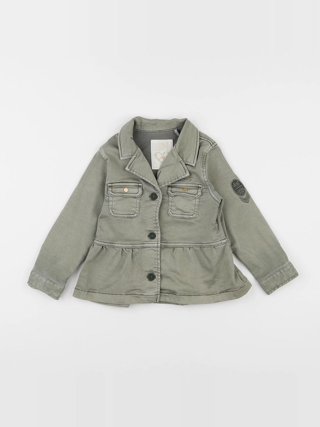 IKKS - veste vert - 3 ans
