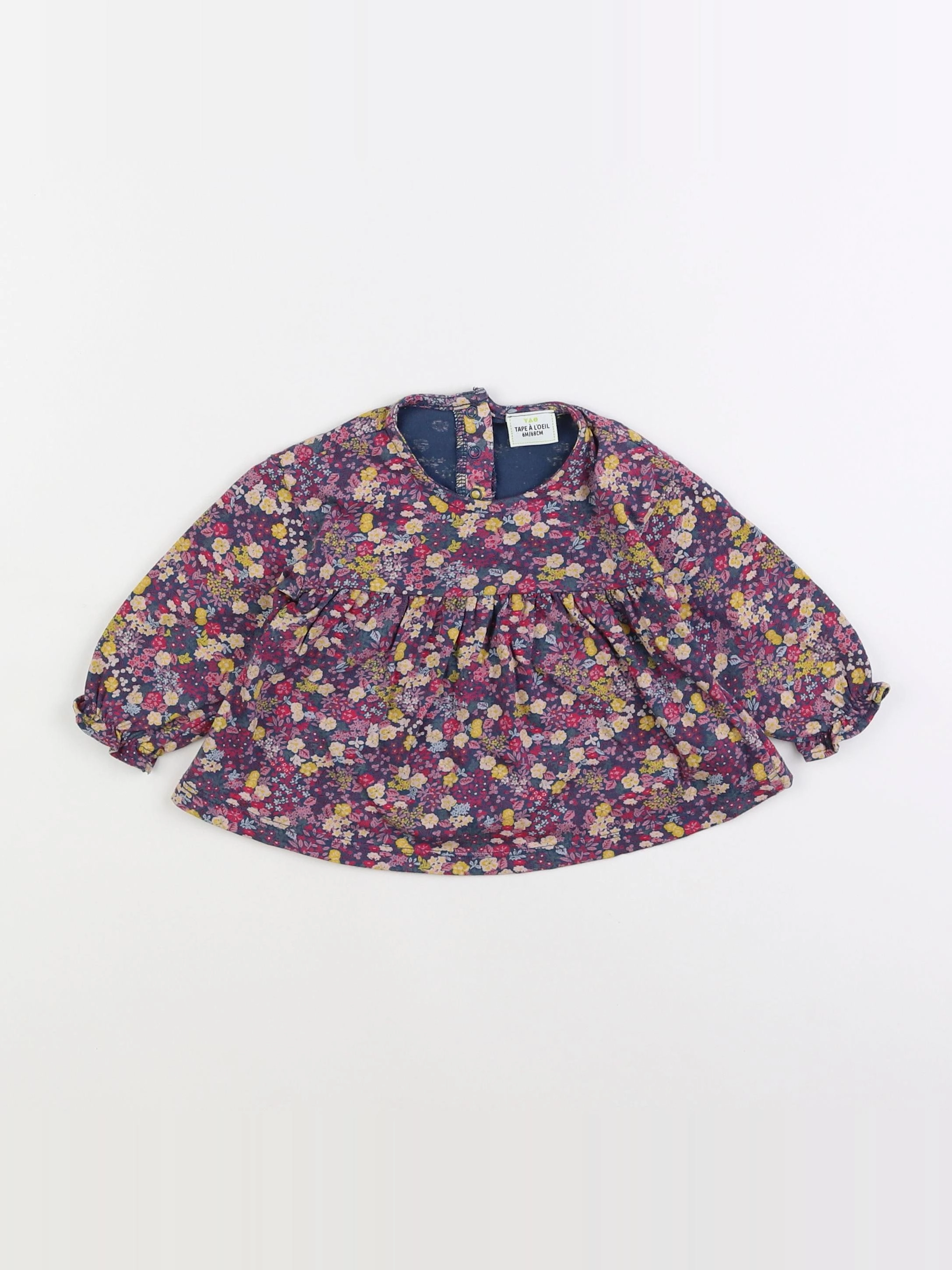 Tape à l'oeil - tee-shirt multicolore - 6 mois