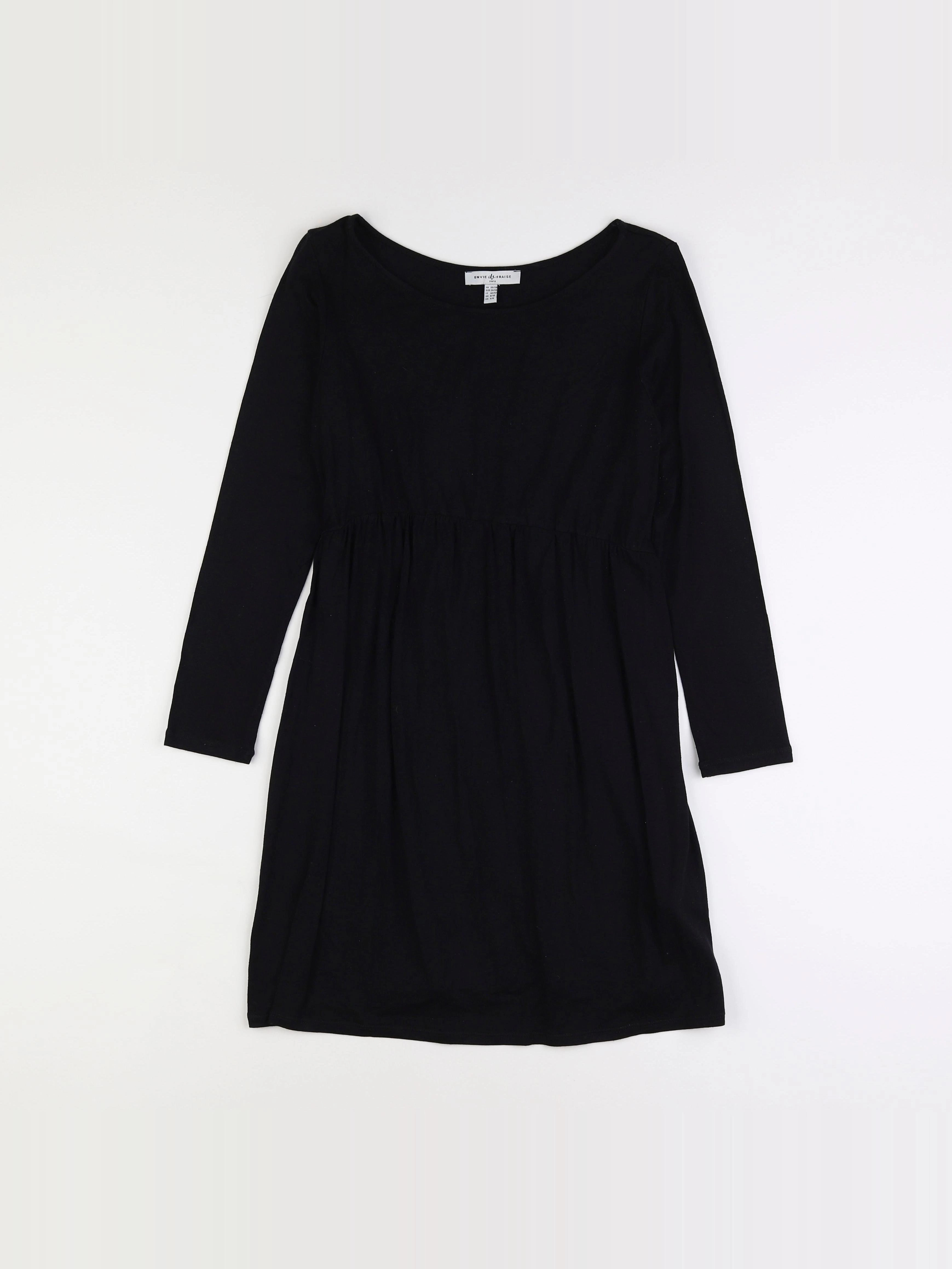Envie de fraise - robe grossesse noir - 34 à 36