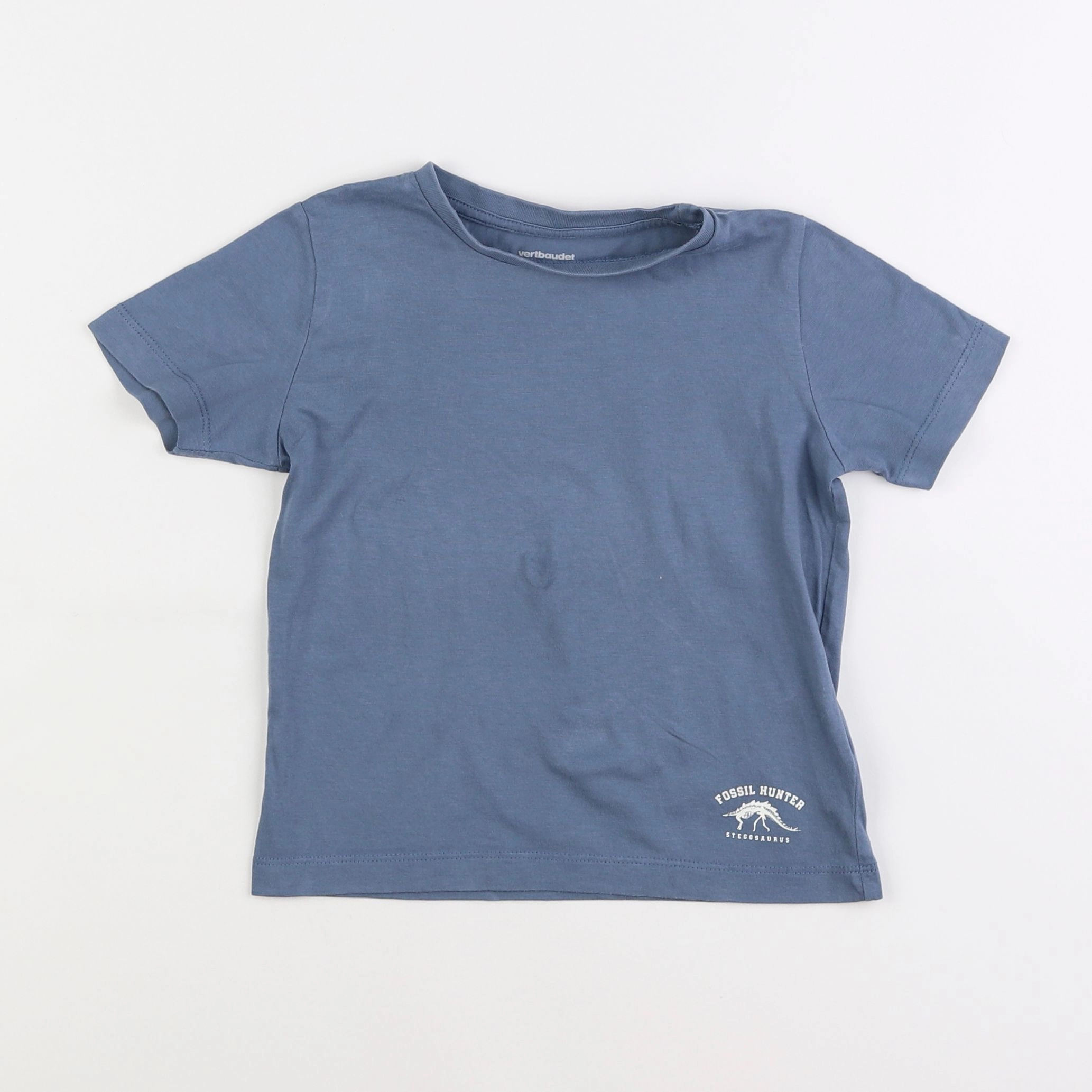 Vertbaudet - tee-shirt bleu - 4 ans