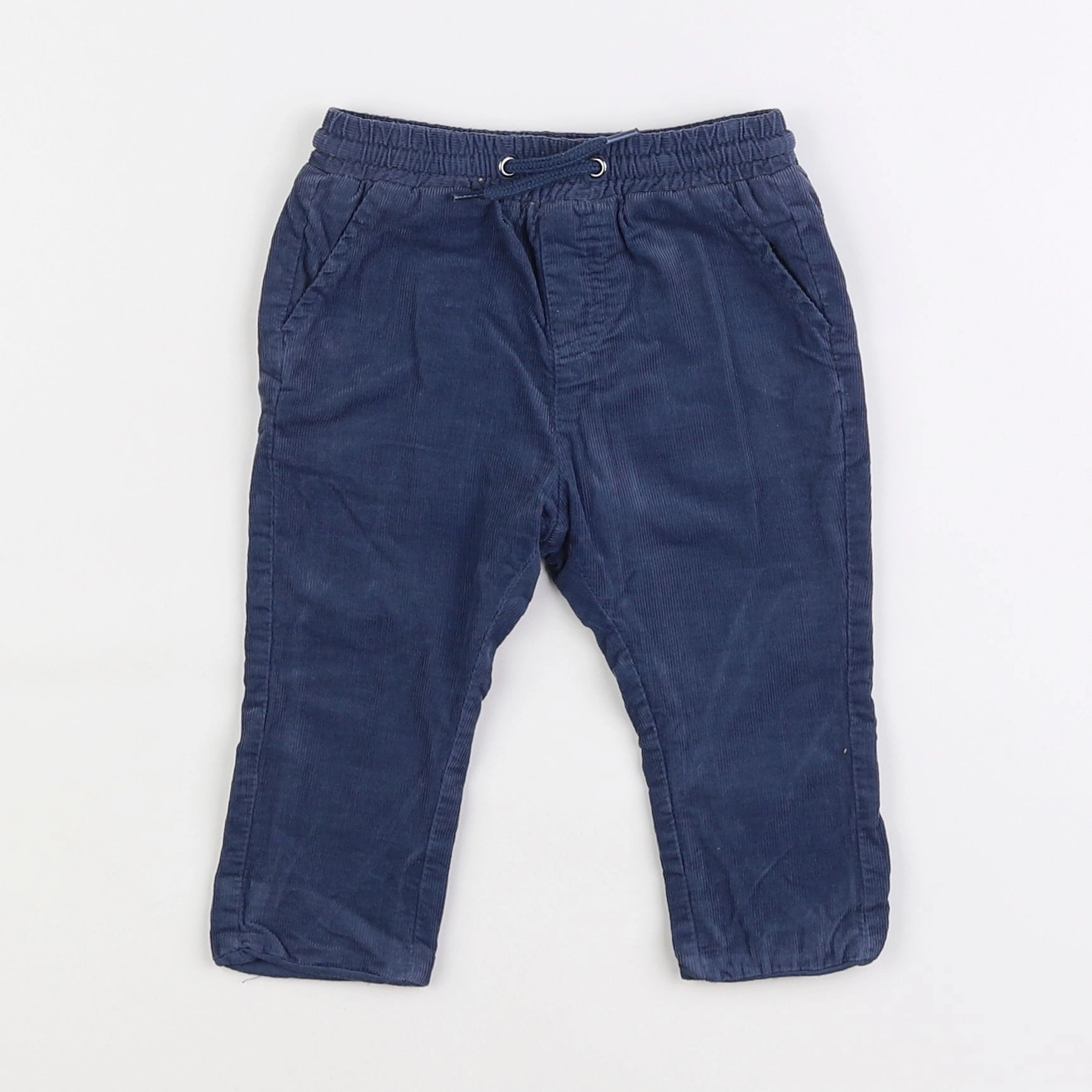 Vertbaudet - pantalon bleu - 6 mois