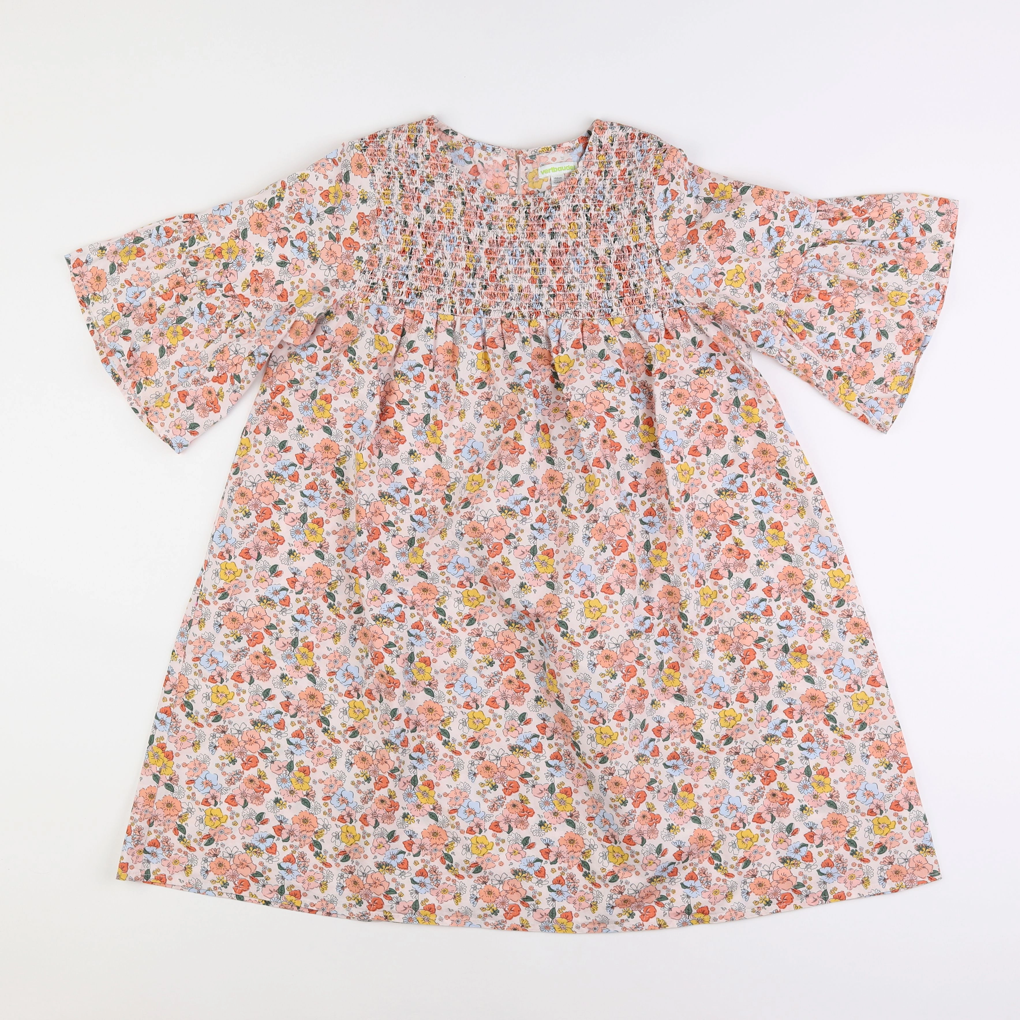 Vertbaudet - robe multicolore - 12 ans